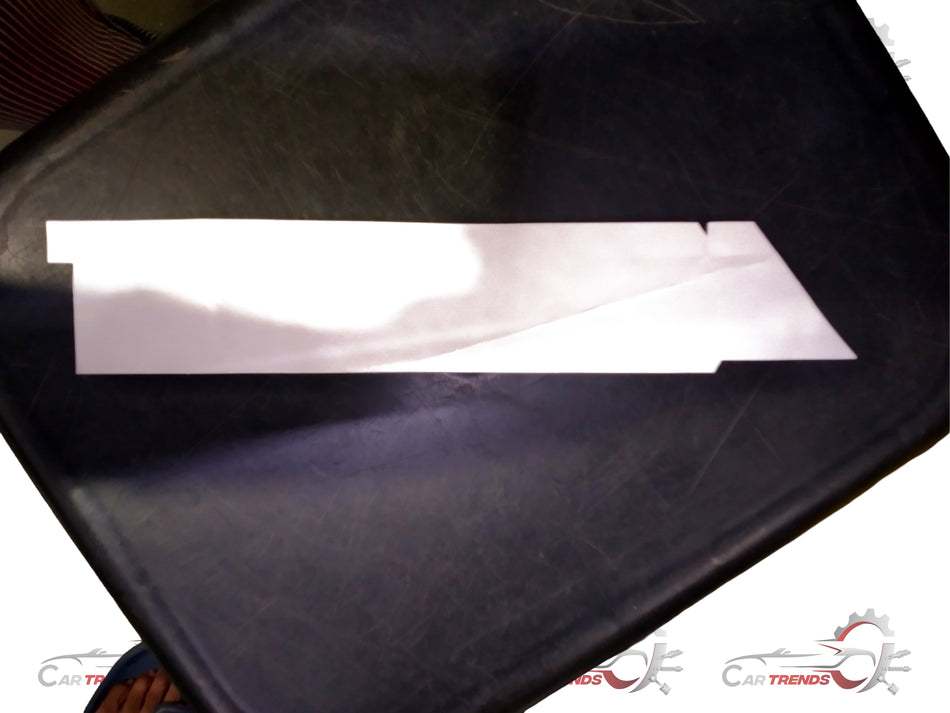 Hyundai Black Tape-RR DR Frame RR LH part, automotive repair component with black finish, for Hyundai vehicle model.