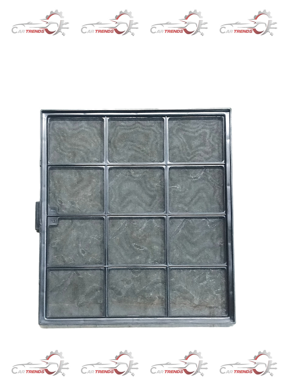 Hyundai I20 Elite AC filter by CarTrends, spare part, showing clean replacement filter for vehicle air conditioning system