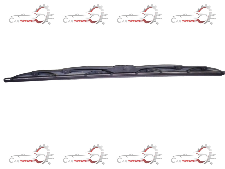 Hyundai blade wiper assembly for driver side, part number 983504N900, showing the rubber blade and metal frame.