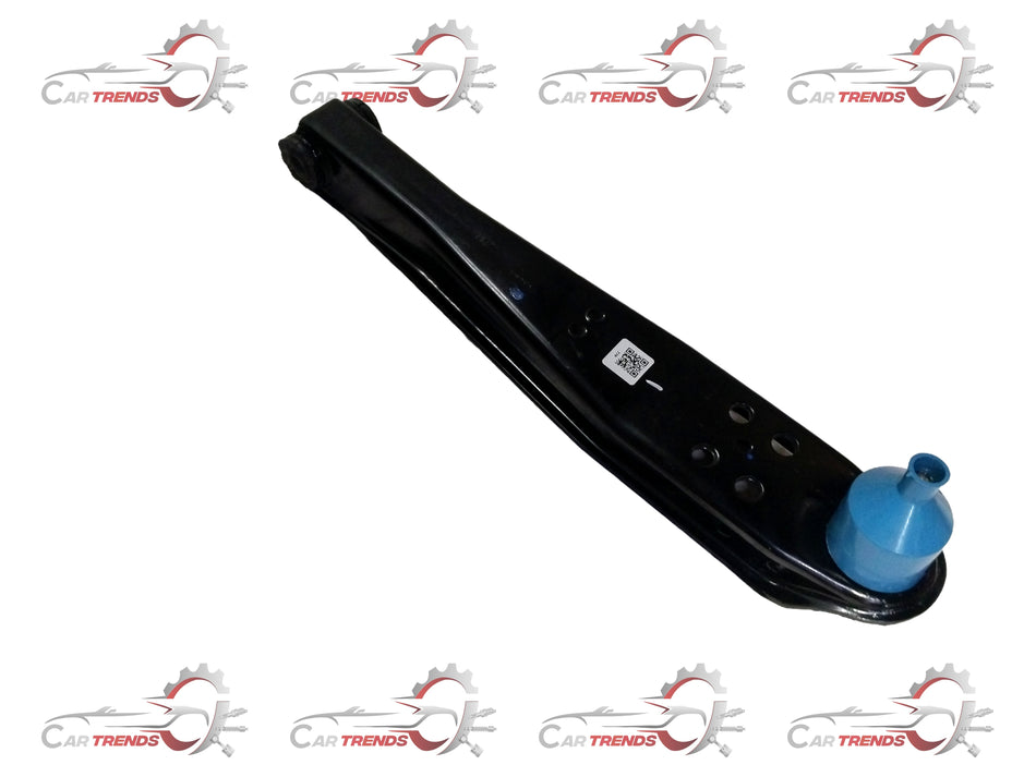 Maruti Suzuki front suspension arm assembly with metal components and mounting points, designed for vehicle stability.