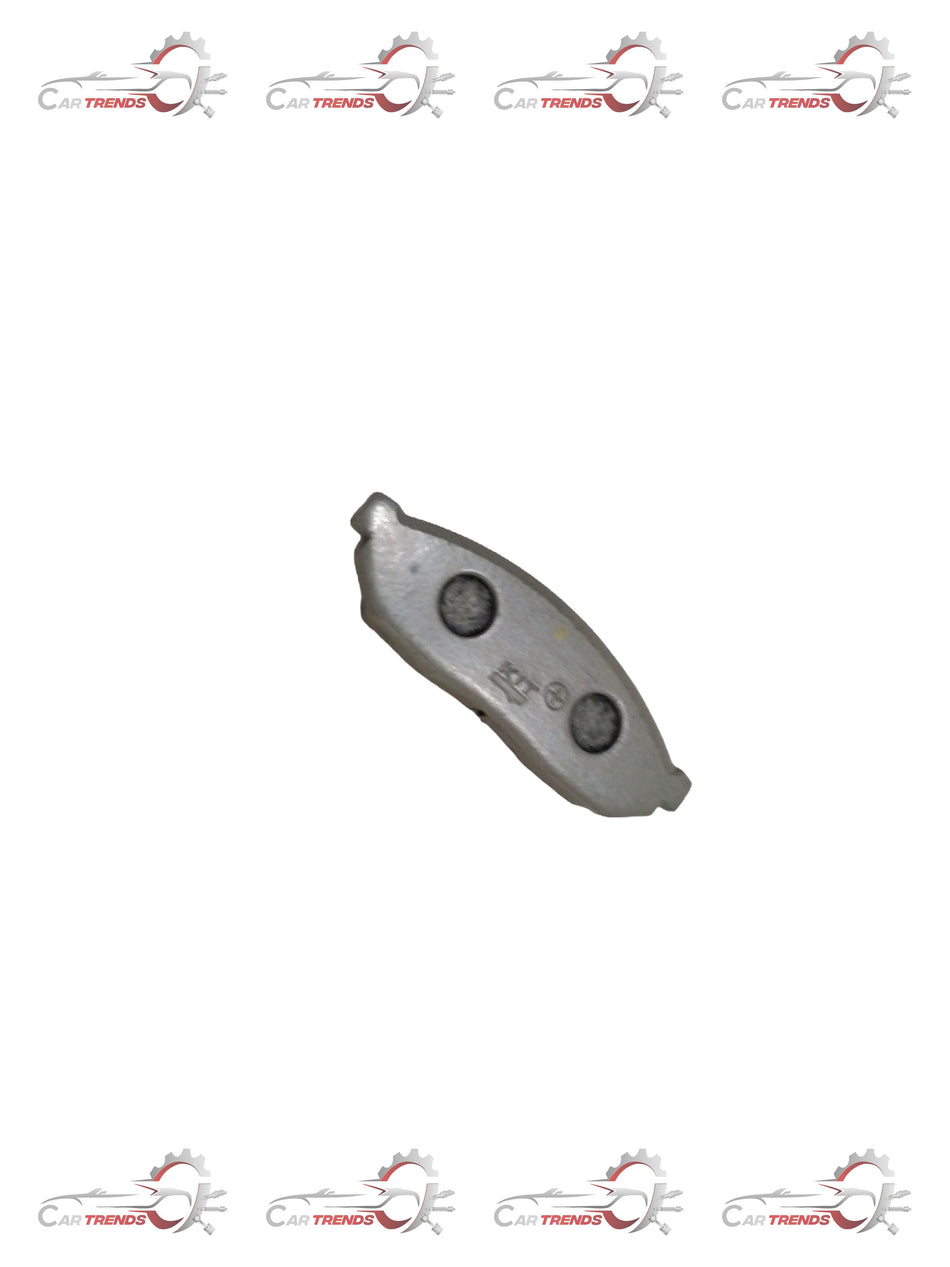 Maruti Suzuki brake disc pad with part number 55200M50830A, showing the metal brake component on a clean surface.
