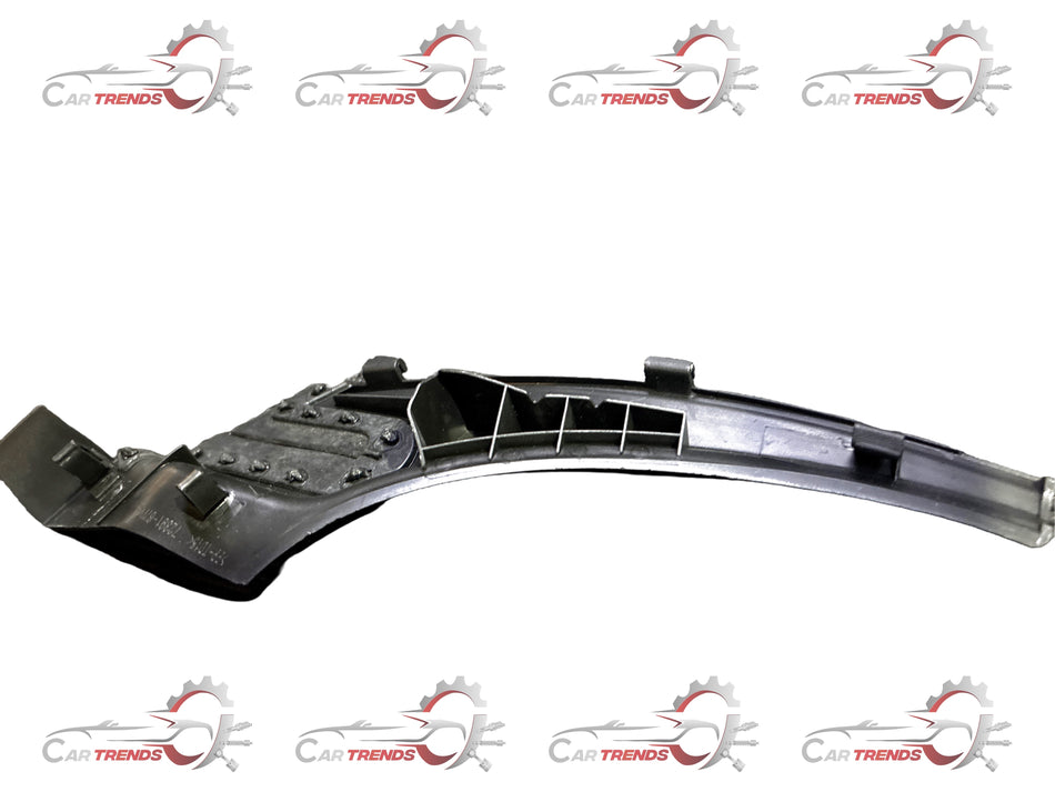 Maruti Suzuki garnish cowl top sidelight part, showing a close-up of the black plastic cover with mounting details.