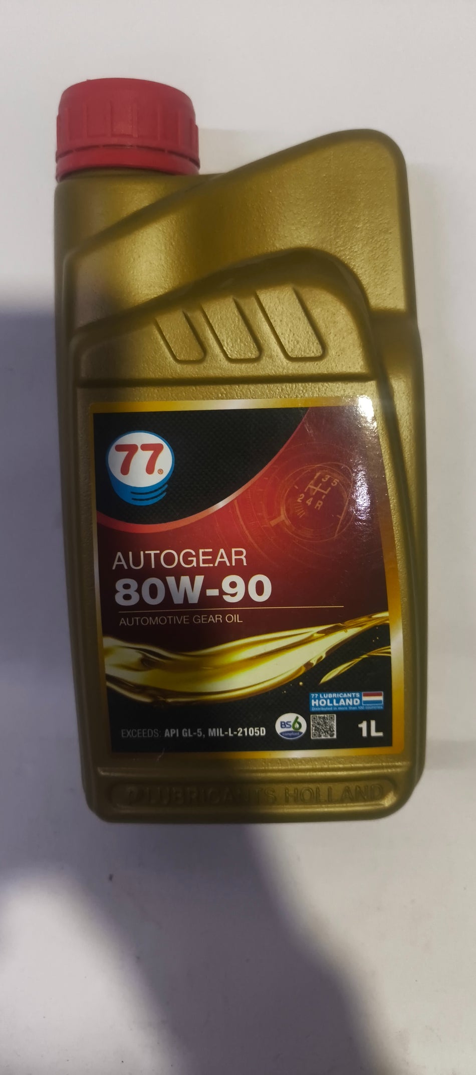77 LUBRICANTS 67708-GEAR GUARD 80W90 GL-5 1*20 77LUB250225 - Back view
