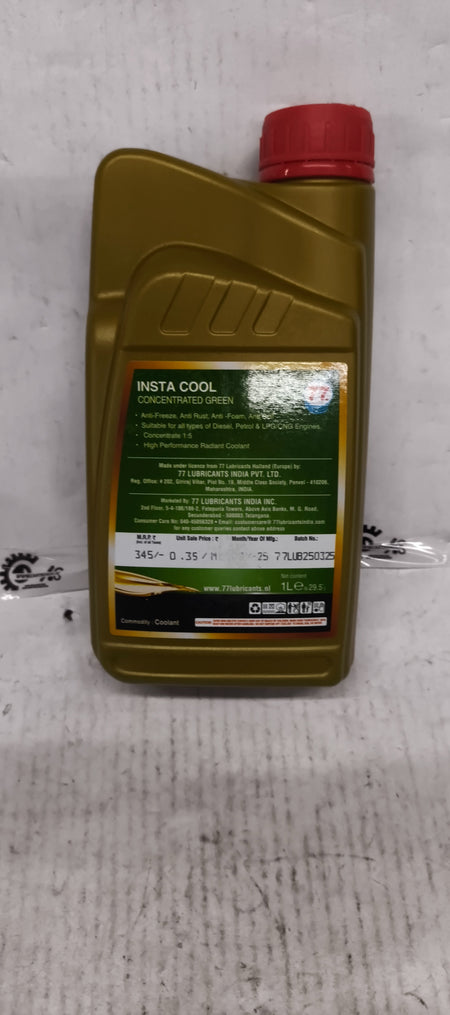 77 LUBRICANTS 87702--INSTA COOL-GREEN 1*20 77LUB87702 - Back view