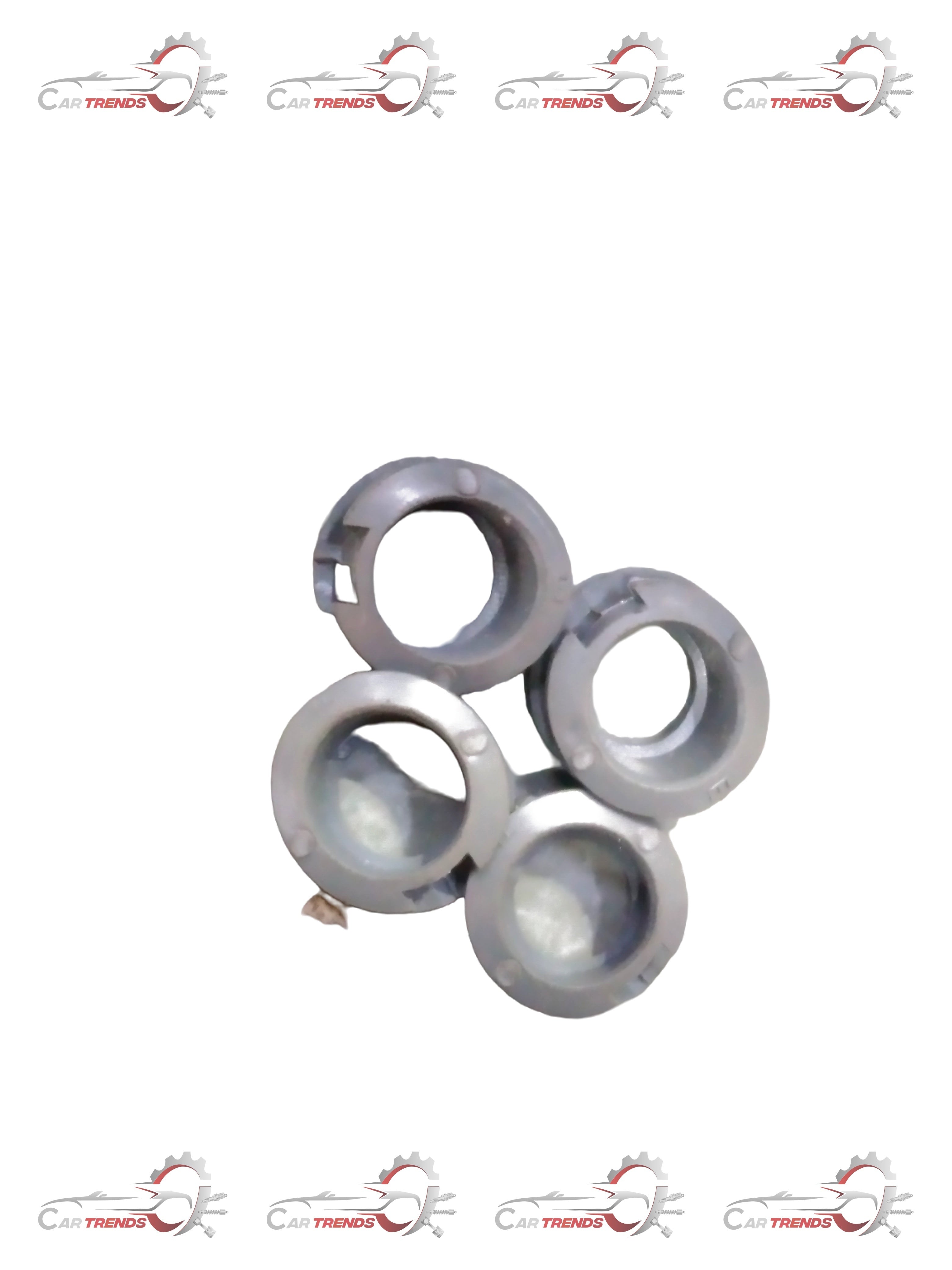 CarTrends J96537409 Button Lock Cover for Aveo, spare parts shown in photo-2 with close-up of lock cover replacement.