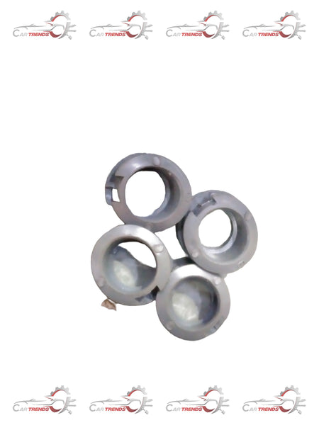 CarTrends J96537409 Button Lock Cover for Aveo, spare parts shown in photo-2 with close-up of lock cover replacement.