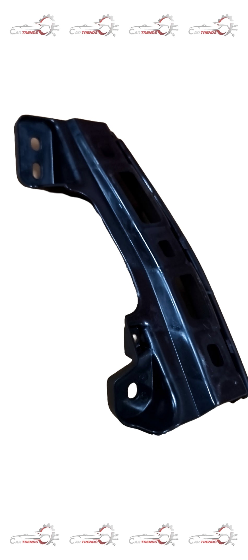 Maruti Suzuki bumper front holder part with black plastic finish, designed for Maruti Suzuki vehicle model.