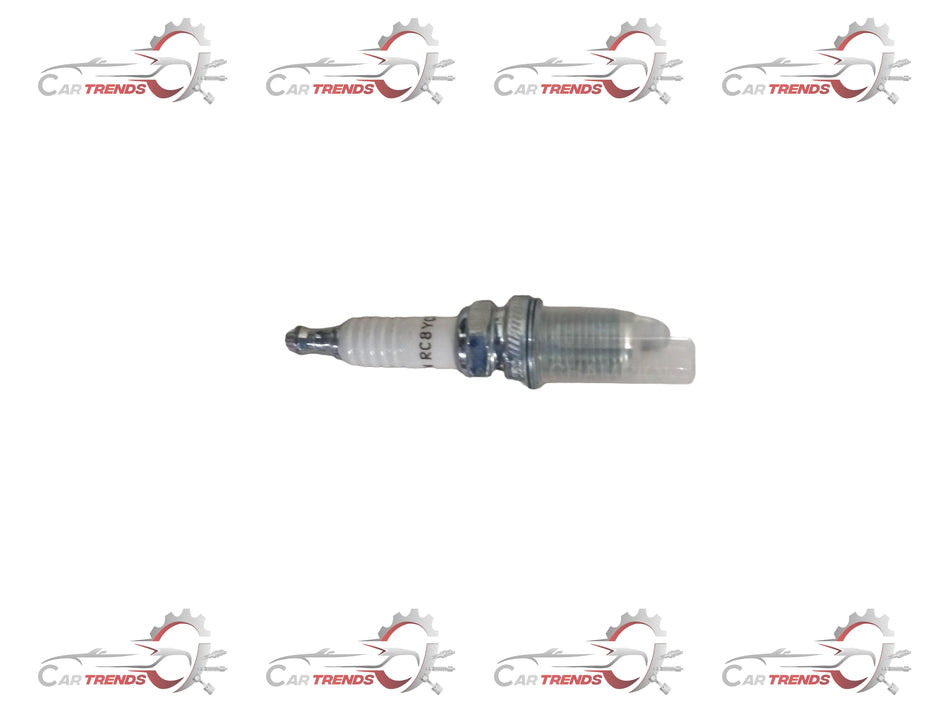 Maruti Suzuki Spark Plug BKR6E Zenesteem & Gypsy model, showing the metal tip and ceramic insulator of the ignition component.