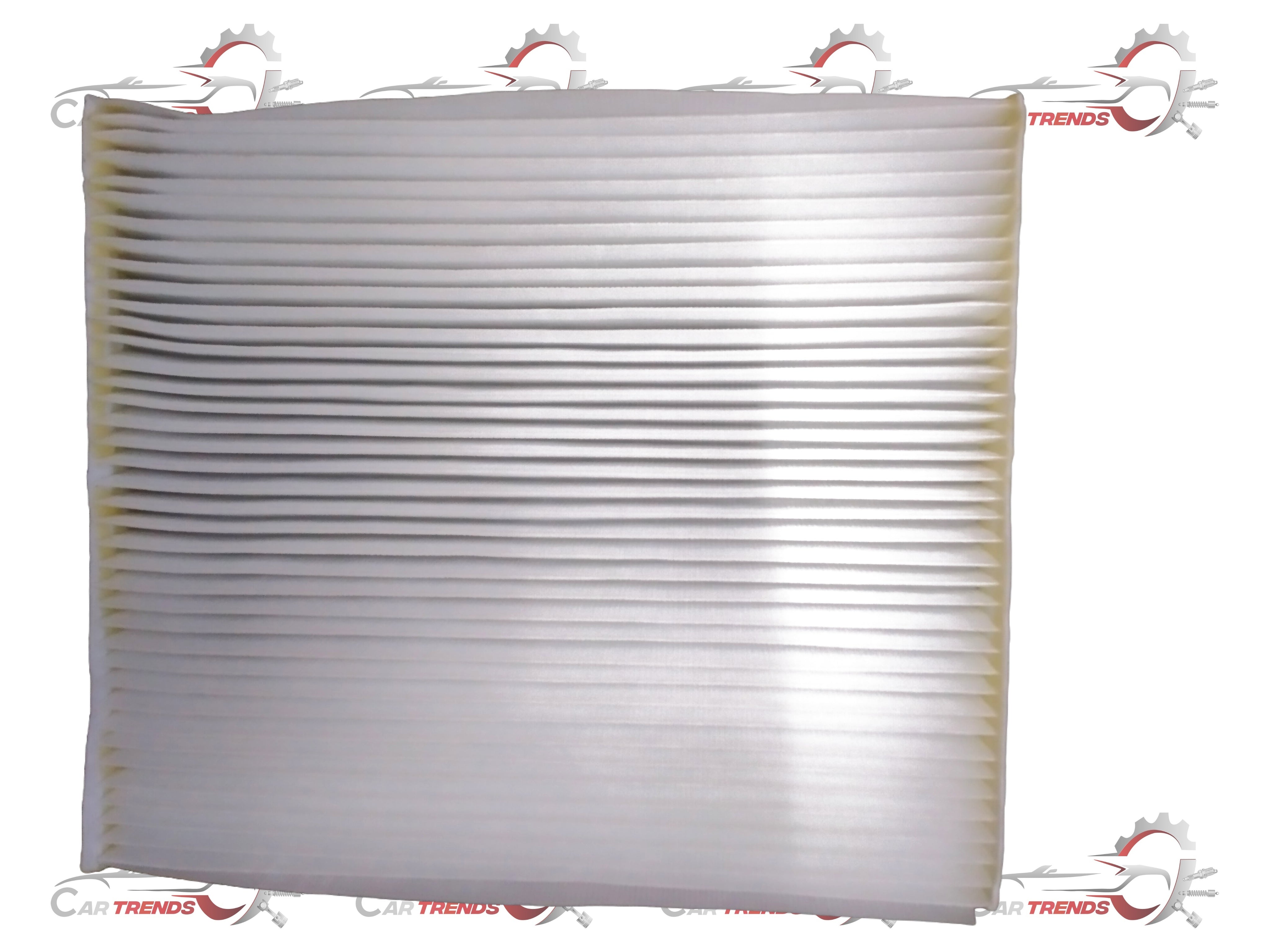 HYUNDAI CarTrends AC filter for Creta, showing the rectangular filter with pleats and frame, designed for vehicle air conditioning.