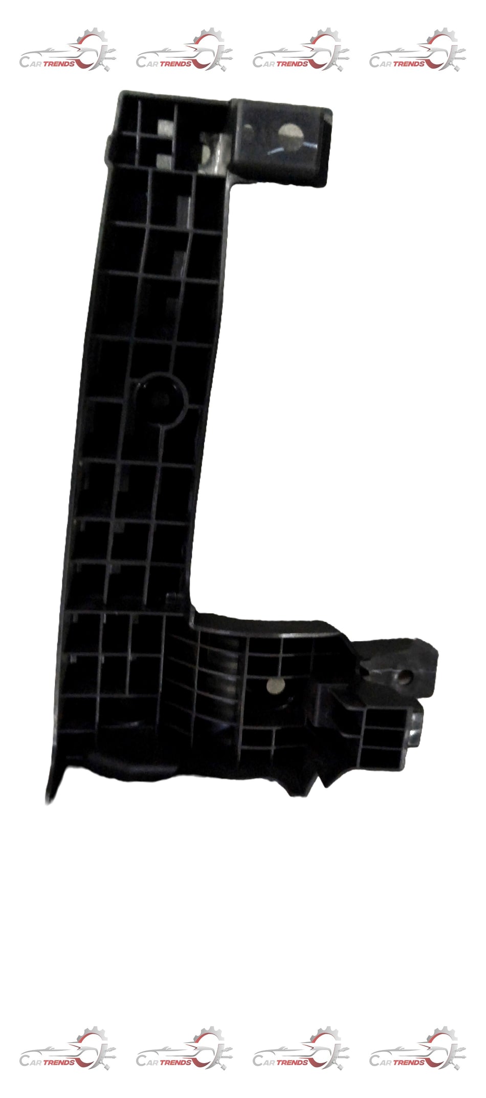 Honda UP Beam left front grille with black finish, showing the detailed design and mounting points on a white background.