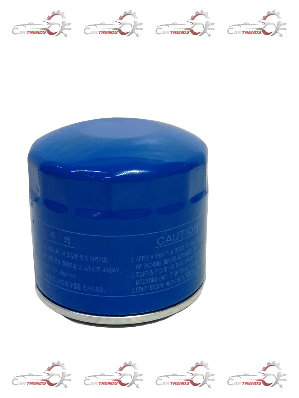 HYUNDAI OIL FILTERFOR CRETA, ALCAZAR, ELANTRA, I20, TUCSON, VERNA, KIA CARENS, KIA SELTOS, KIA SONET 2630035505 2630035505 - Back view