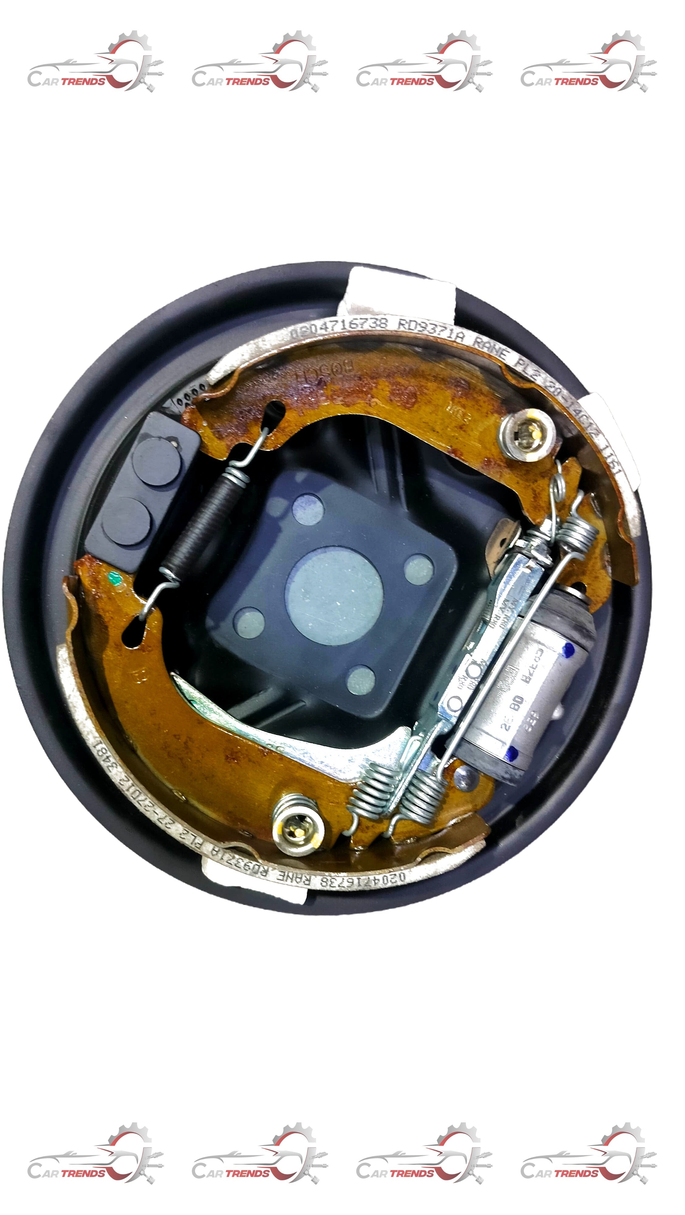 NISSAN Brake Drum | Nissan Micra | LH/Rear | #441001HD2C 440101HD2C - Back view