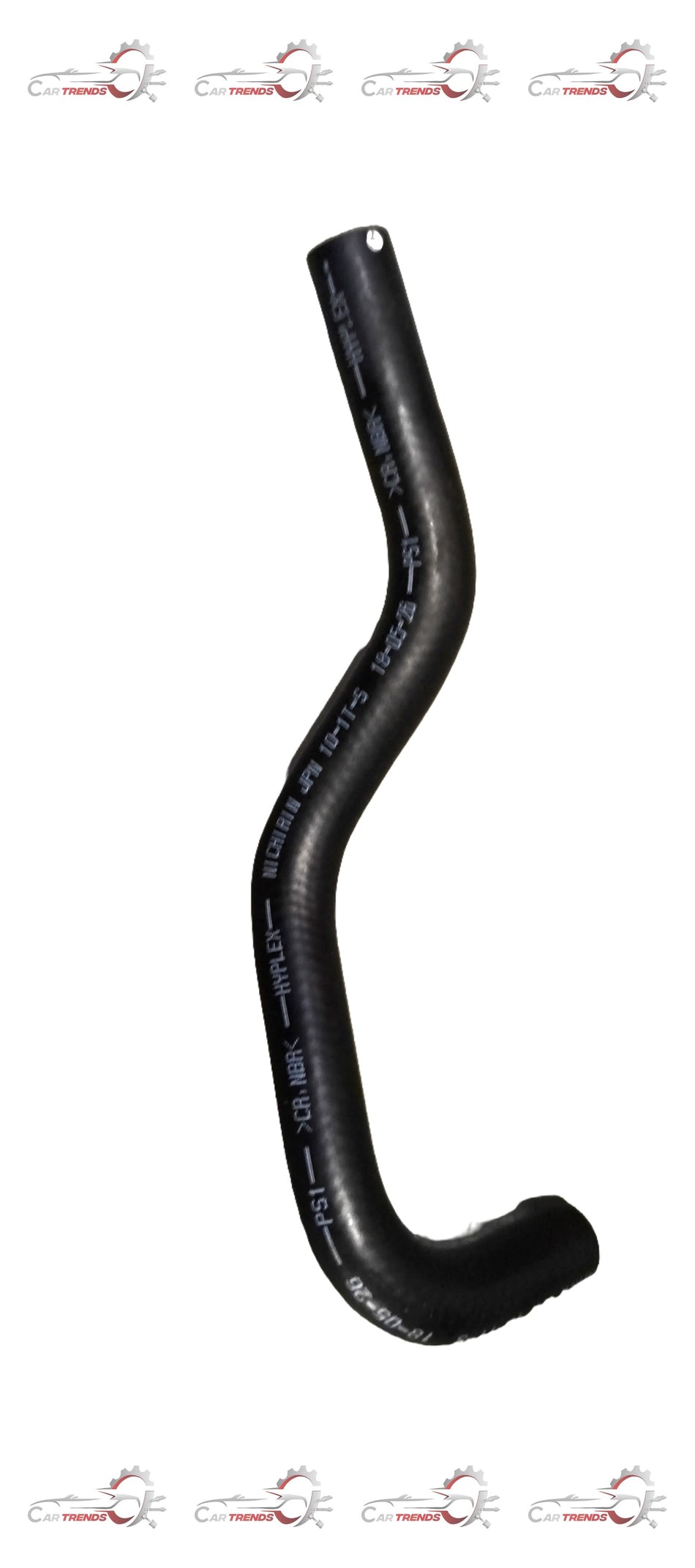 Honda steering oil tank hose pipe, part 53733TA0A01, with visible hose and fittings for vehicle steering system.
