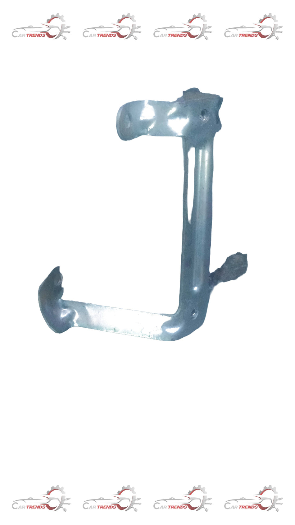 General Motors EGR valve vacuum bracket, automotive engine part, shown in a close-up photo with mounting details.