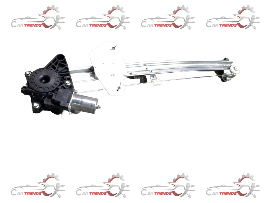CarTrends front right window regulator assembly for Wagon R petrol, showing the spare part with motor and mounting brackets.