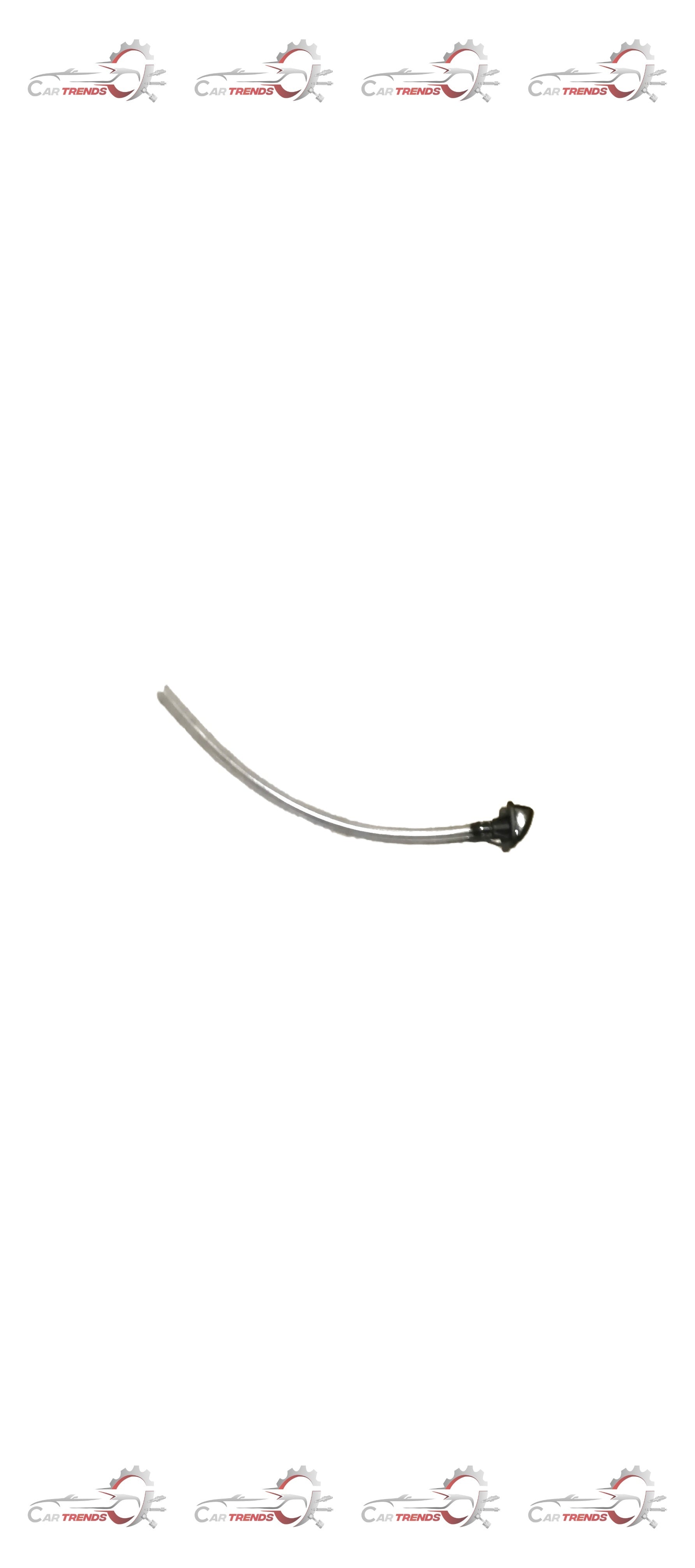 Maruti Suzuki nozzle washer part 38480M67L00, close-up view showing the plastic nozzle component for vehicle maintenance.
