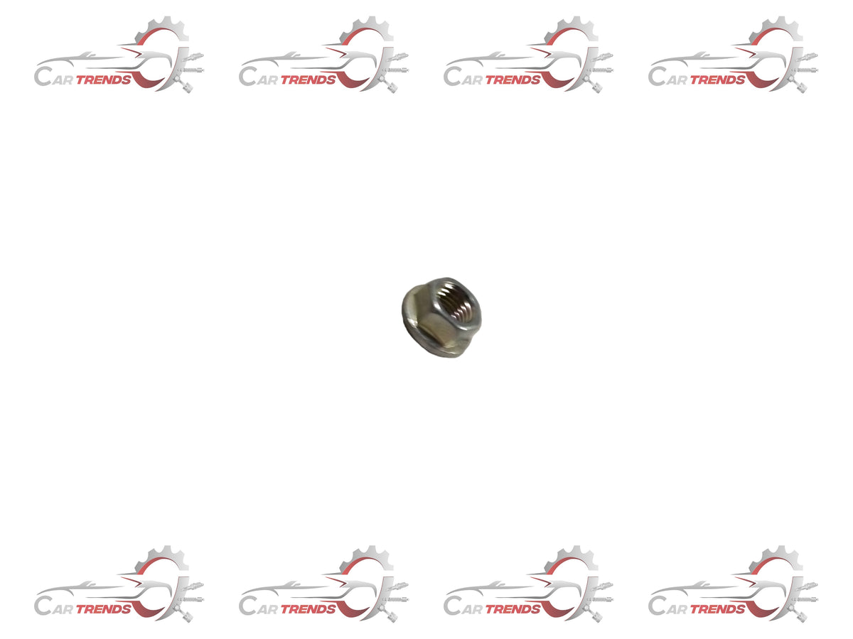 Maruti Celerio wheel nut by CarTrends, close-up view showing the threaded metal nut for wheel assembly.