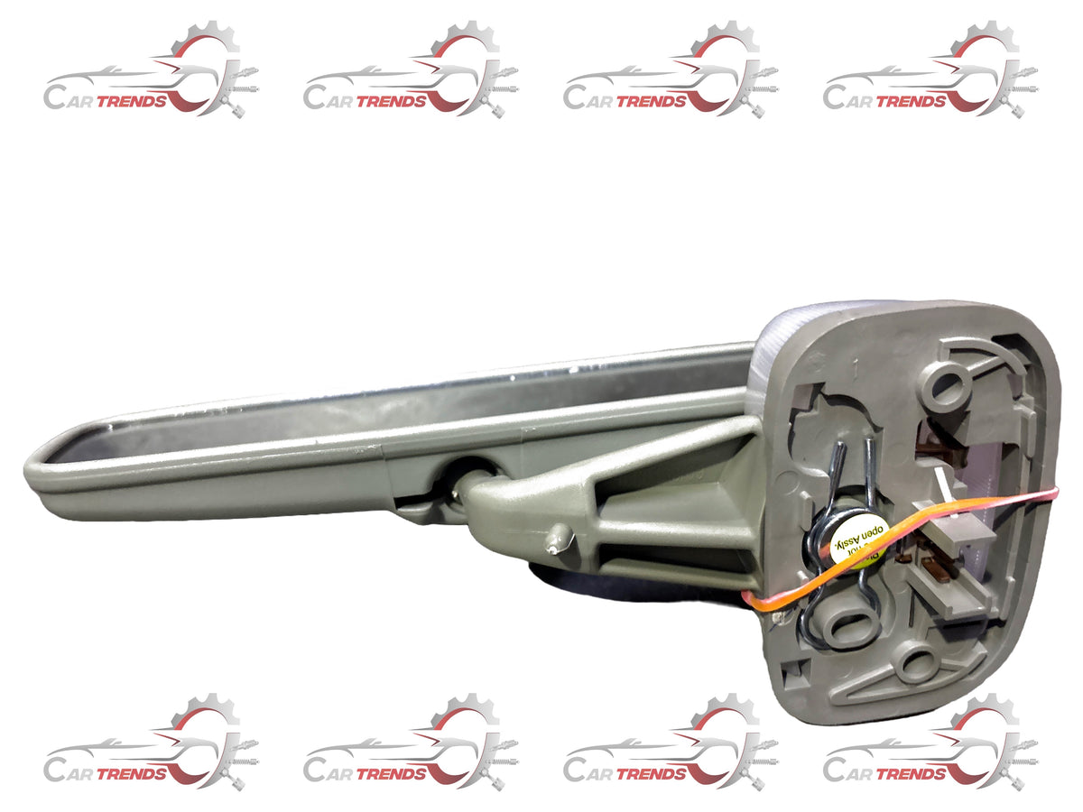 Maruti Suzuki gray inside rearview mirror assembly for vehicle interior, showing the reflective mirror surface and mounting bracket
