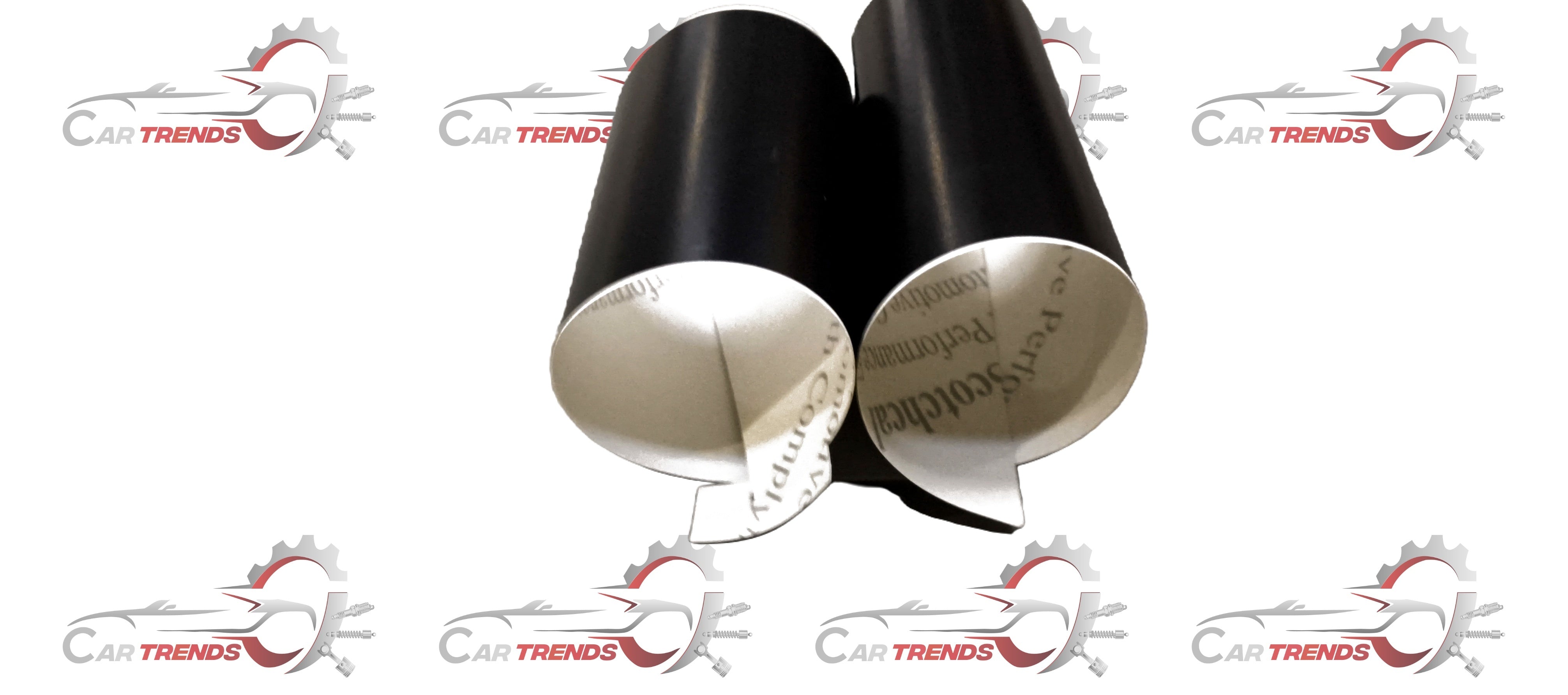 Honda car sash tape R RR door trim from CarTrends, with visible adhesive backing and sleek black finish.