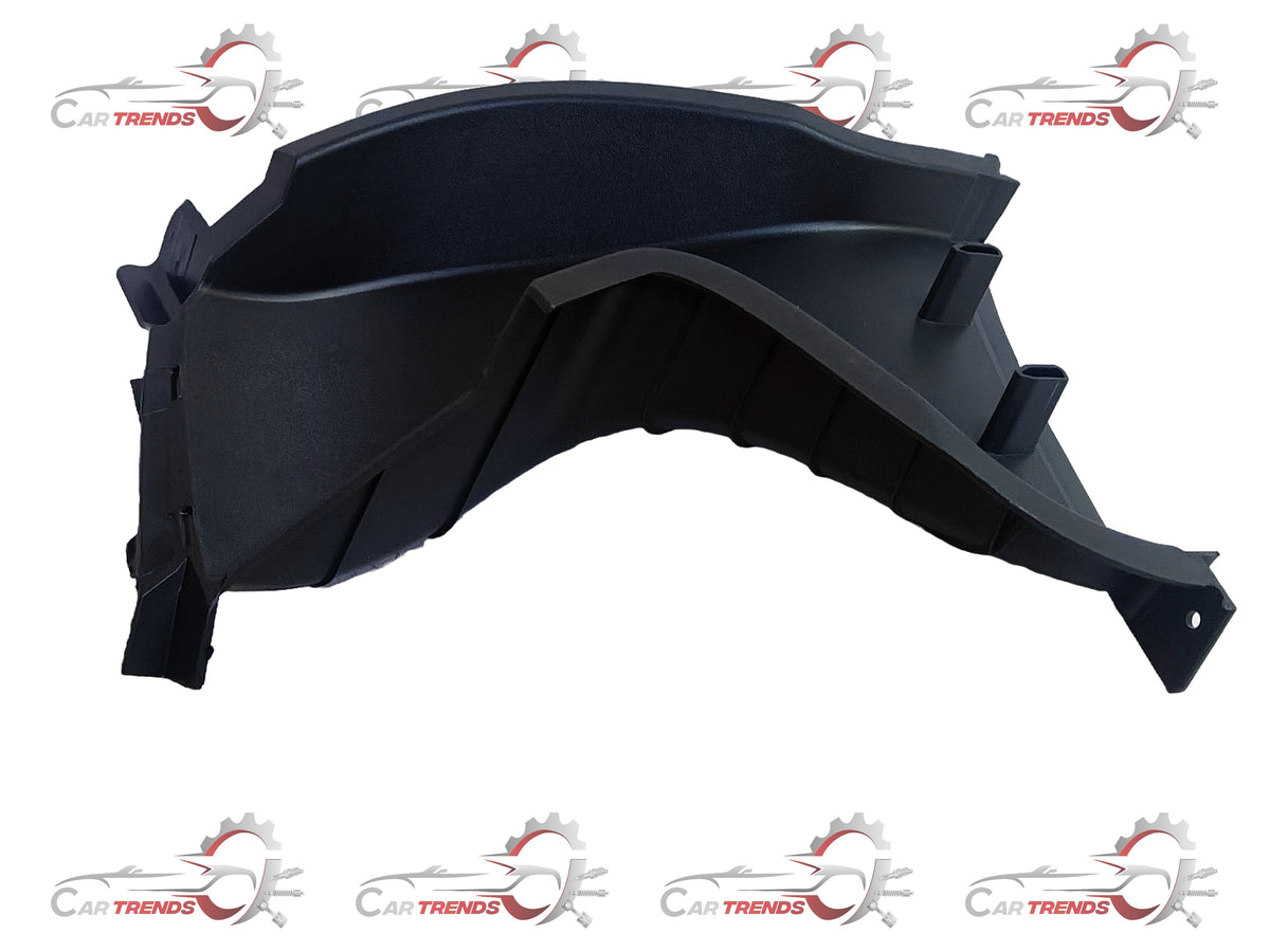 Hyundai CarTrends front bumper air duct for the left side, part number 86541K6400, shown in a close-up image.