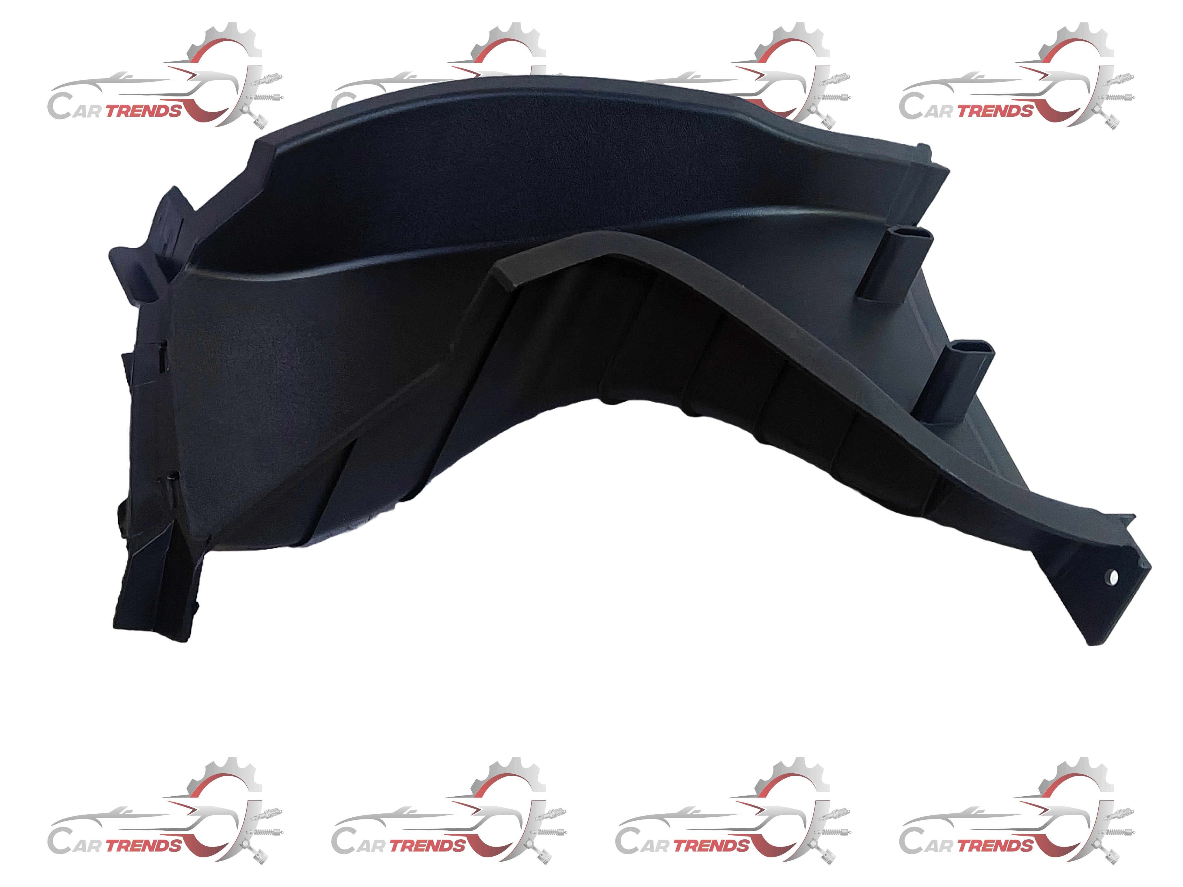 Hyundai CarTrends front bumper air duct for the left side, part number 86541K6400, shown in a close-up image.