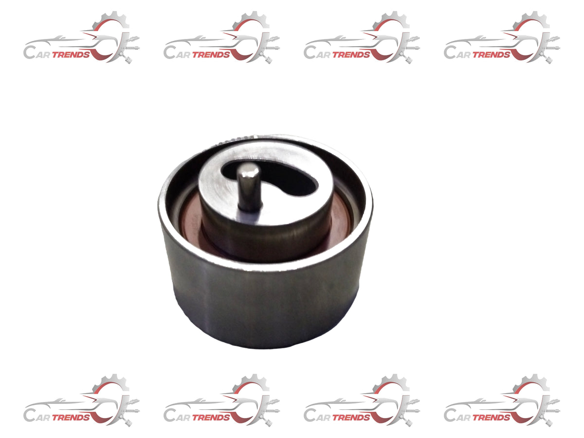 Maruti Suzuki tensioner comp for timing belt, part number 12810M76G20, showing metal pulley and mounting components.