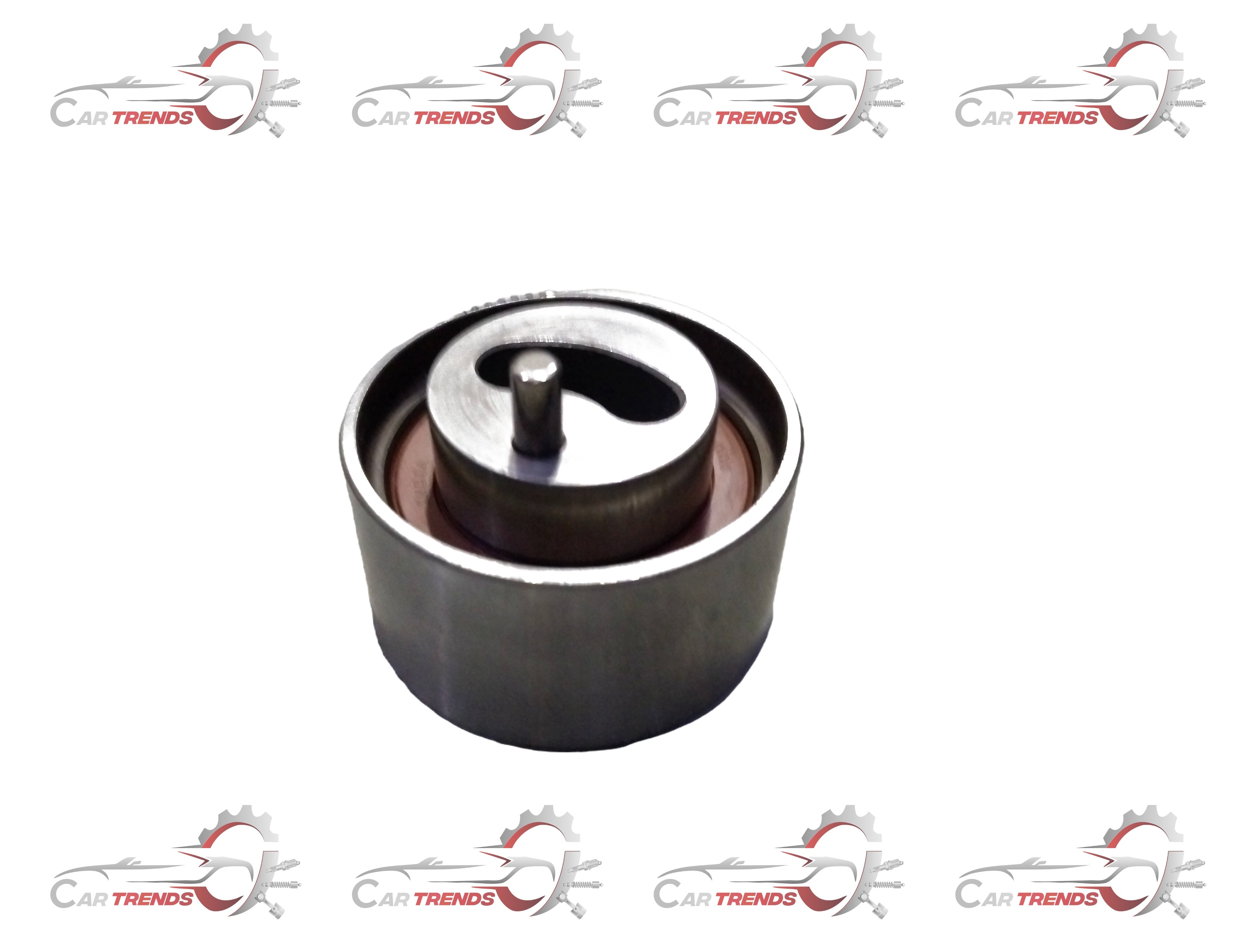 Maruti Suzuki tensioner comp for timing belt, part number 12810M76G20, showing metal pulley and mounting components.