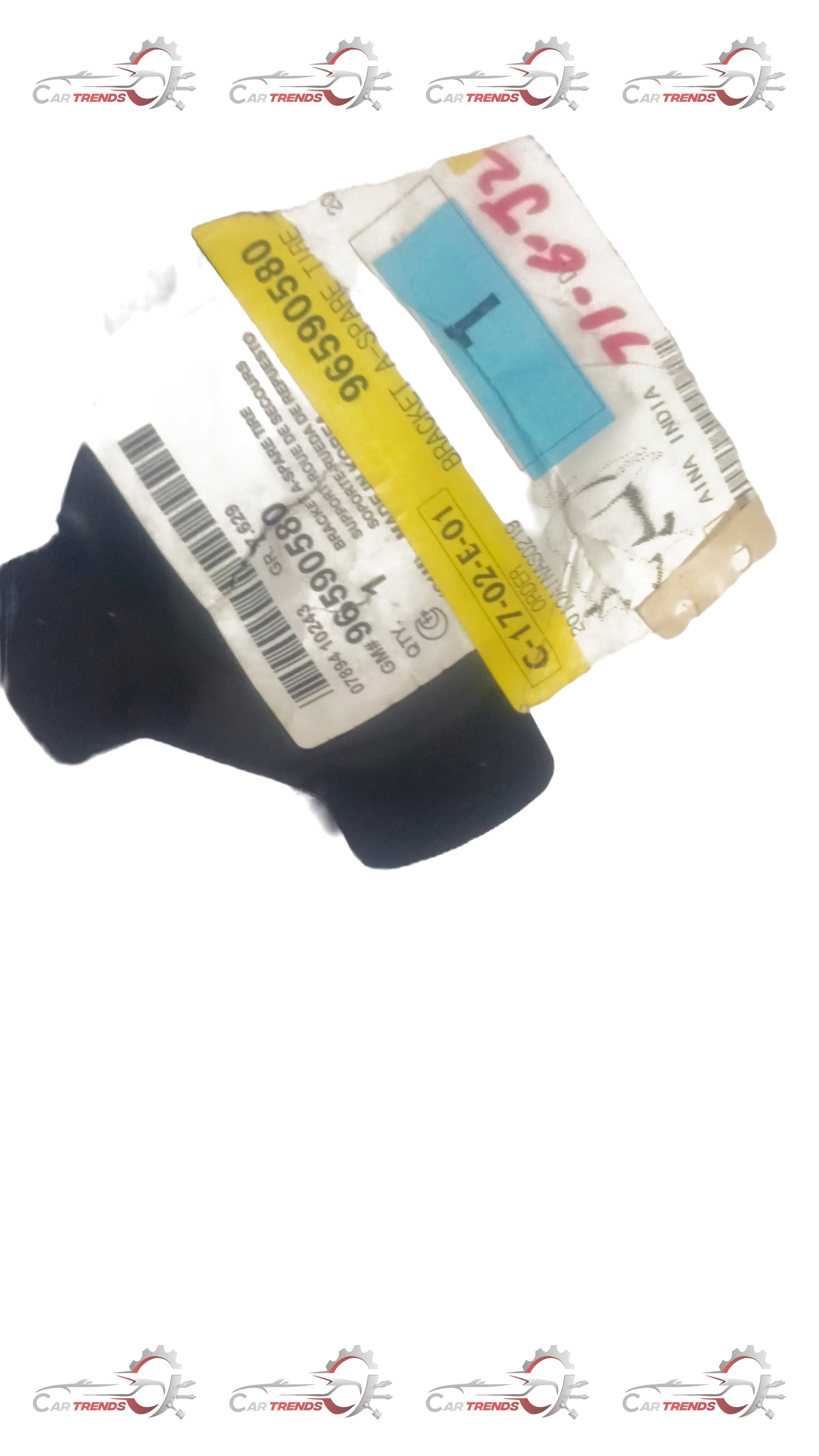 CarTrends Spare Tyre Bracket Spark       J96590580 J96590580 - Left view