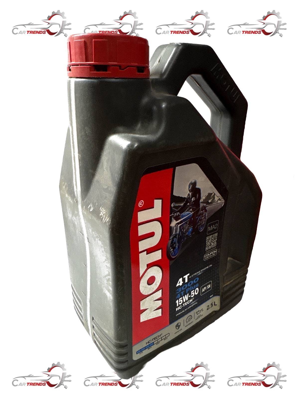 MOTUL 3000 4T PLUS STROKE ENGINE OIL HC TECH (2.5L) 15W502.5LTRS 15W502.5LTRS - Left view