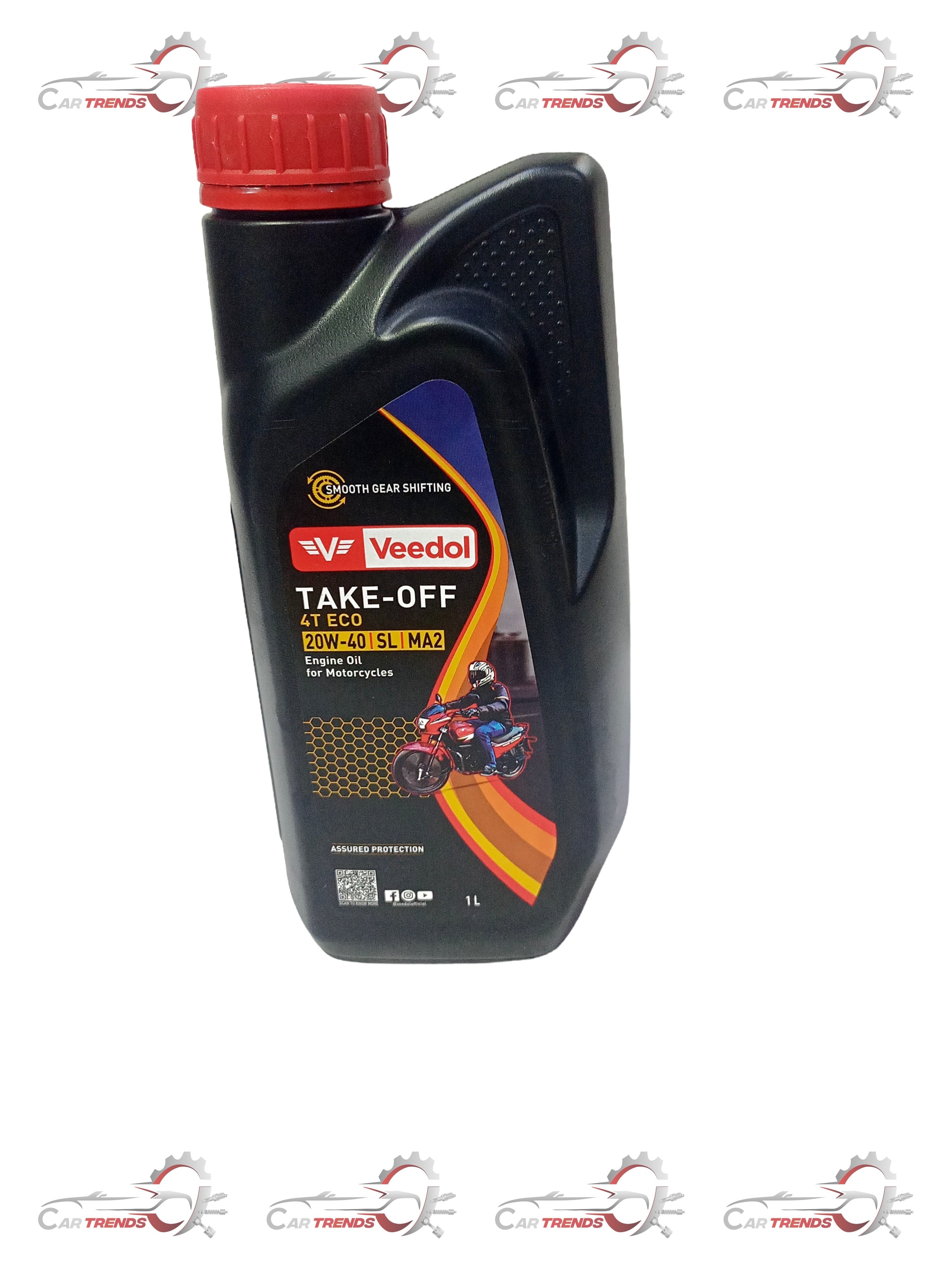 veedol Engine Oil, 4T ECO, 20W-40 21403P9P00 - Left view