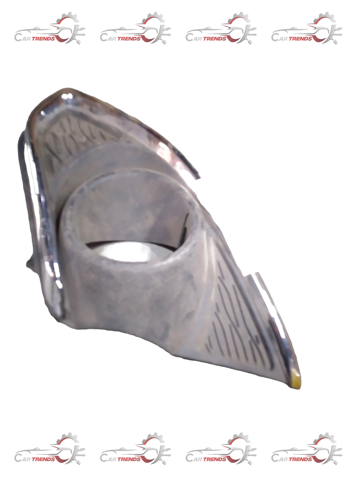 CarTrends Bezel Front Fog Cover for Beat J95214496, close-up of the spare part showing its shape and fitment details.
