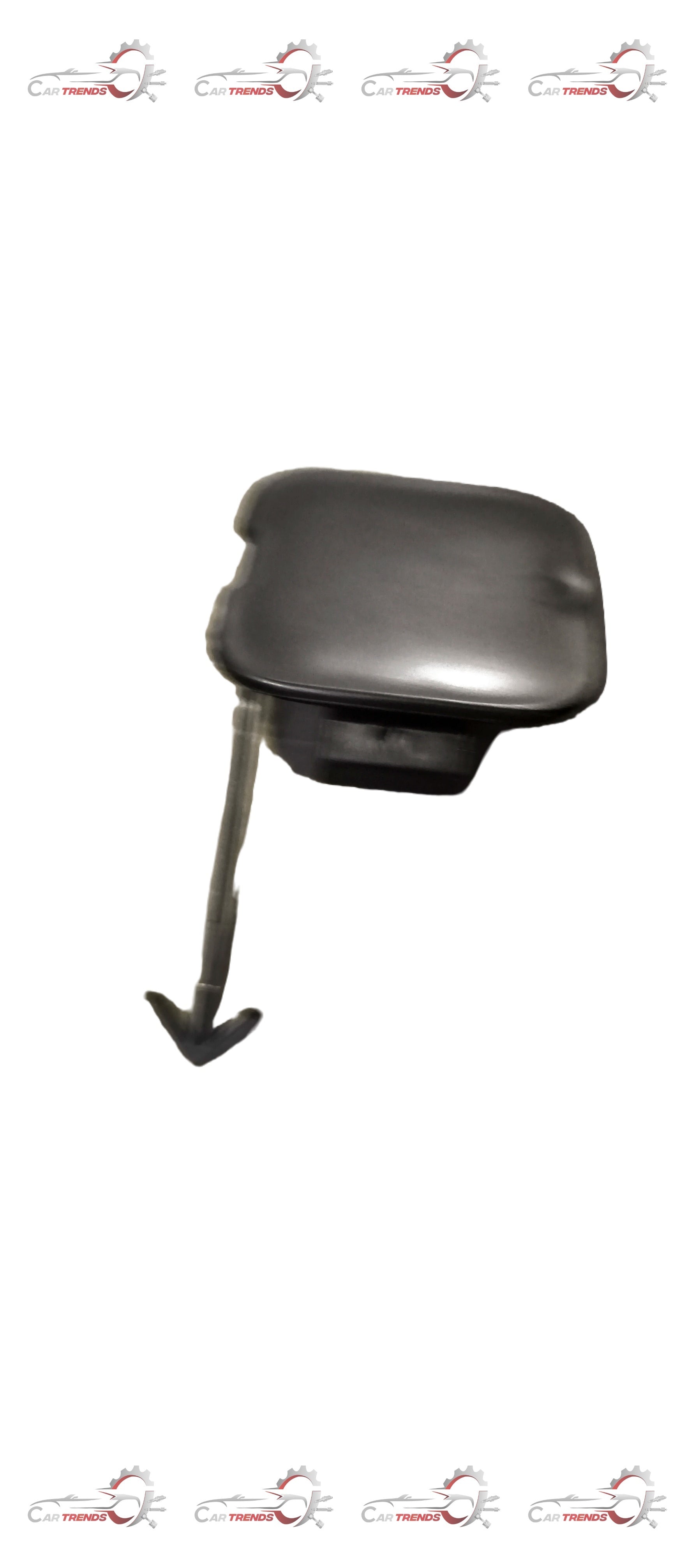 Honda COVER.FR towing hook 71104SEMK10ZZ installed on a Honda vehicle, close-up view of the metal towing hook attachment.