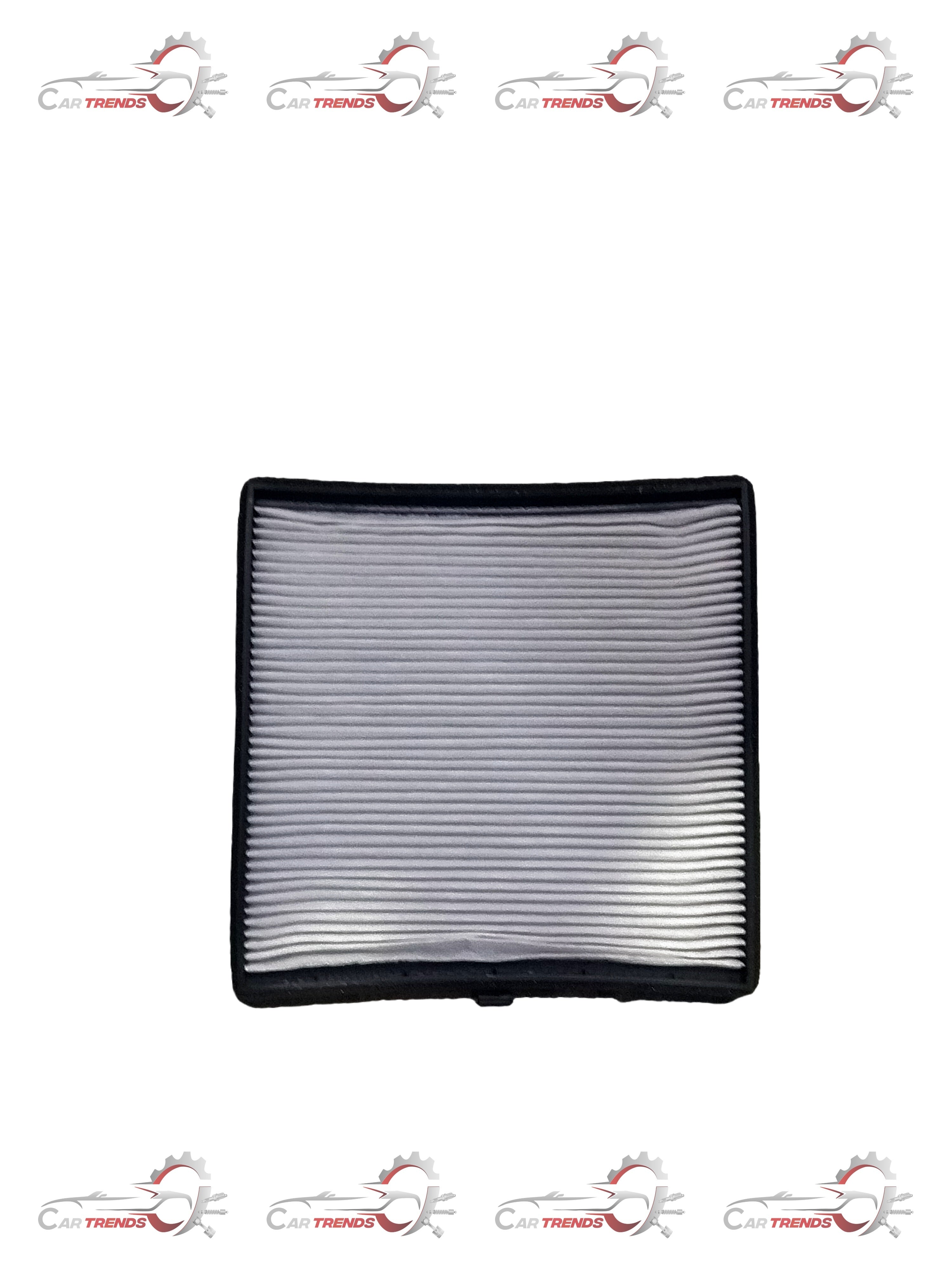 Hyundai AC filter EON/I 10 spare part showing the rectangular filter with plastic frame for vehicle air conditioning system.