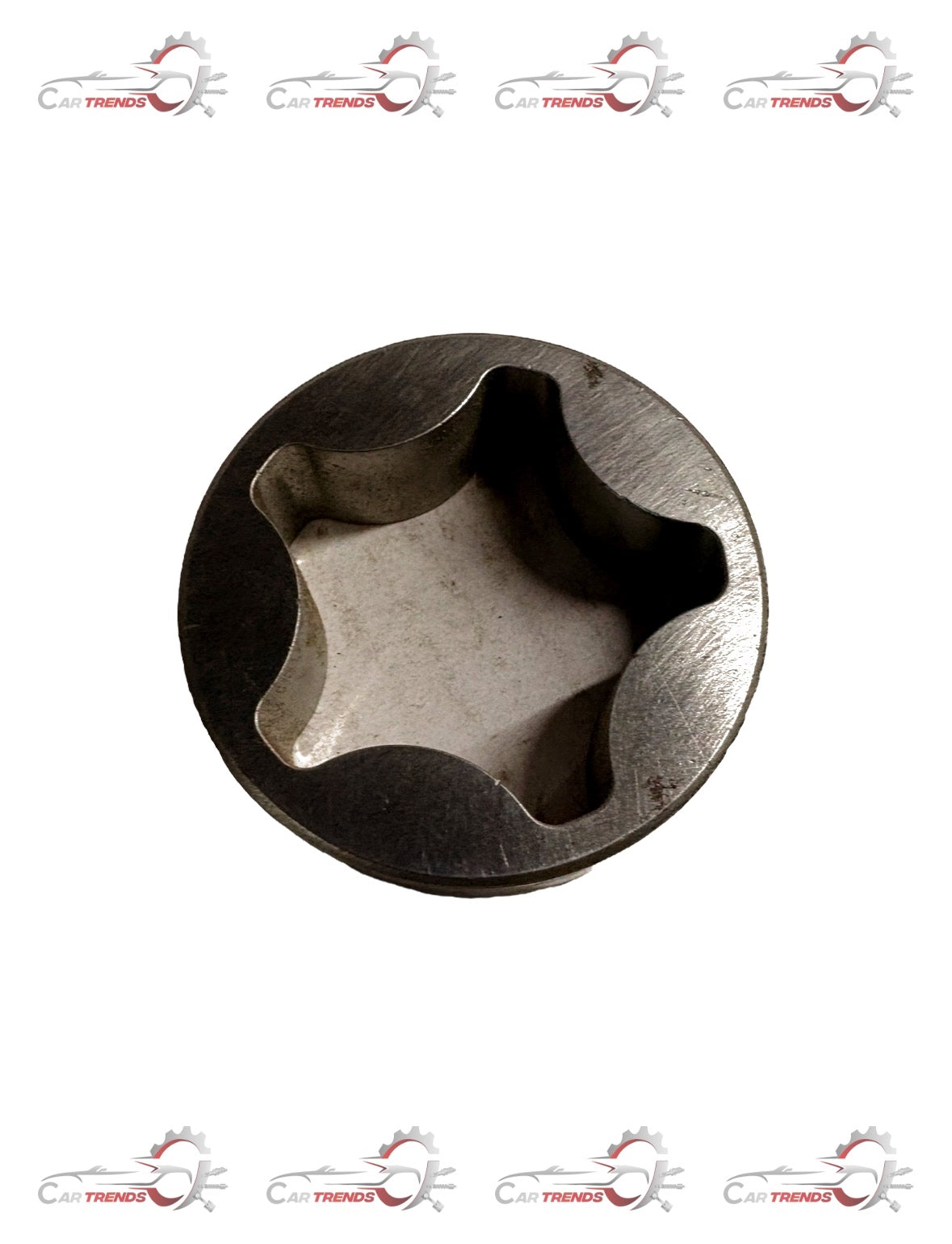 CarTrends J96440216 oil pump rotor for Optra, close-up view of the spare part showing detailed metal components.