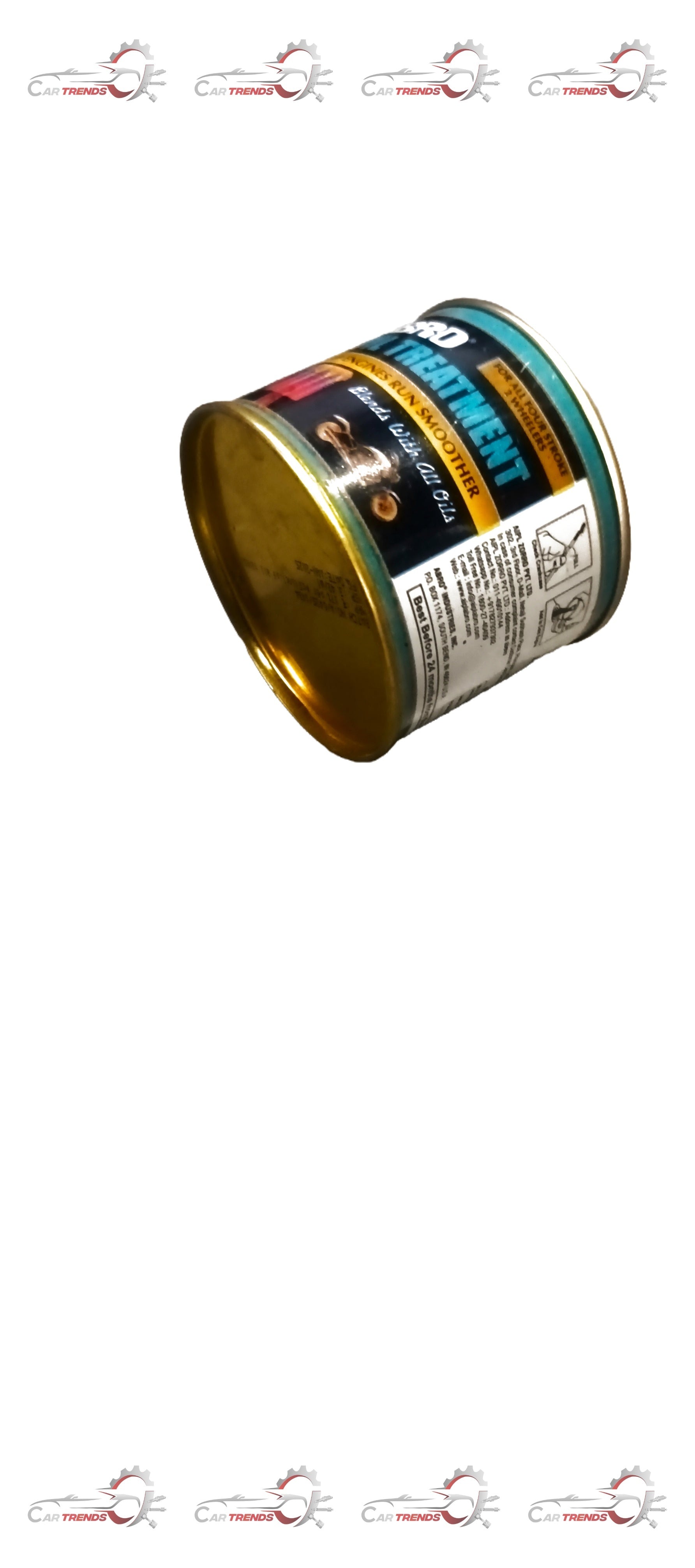 ABRO oil treatment bottle, 50ml, universal use, clear container showing the oil inside, labeled #OT-511.