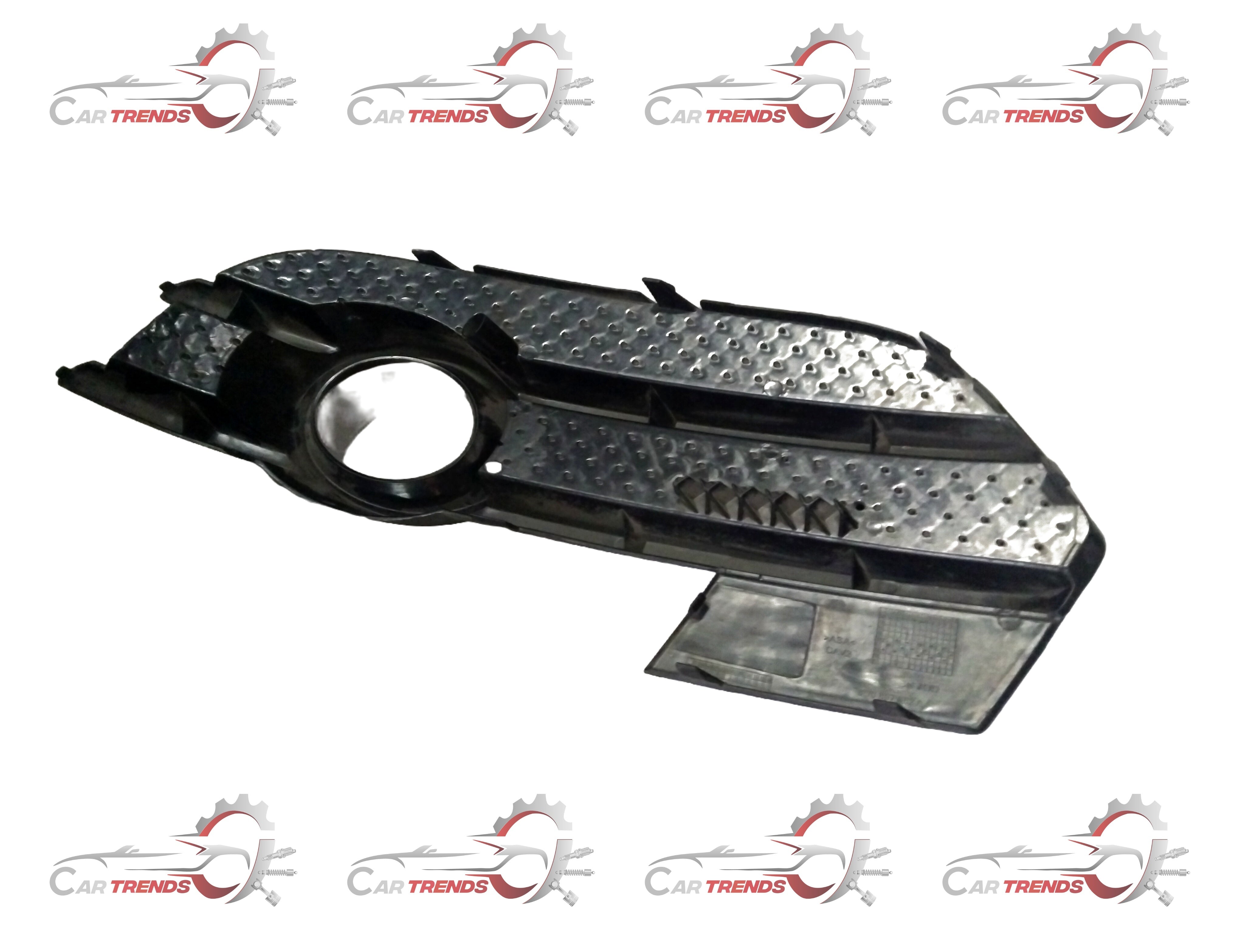 Volkswagen 8U0807682A housing component, close-up view showing detailed plastic and metal parts, automotive part for Volkswagen vehicles