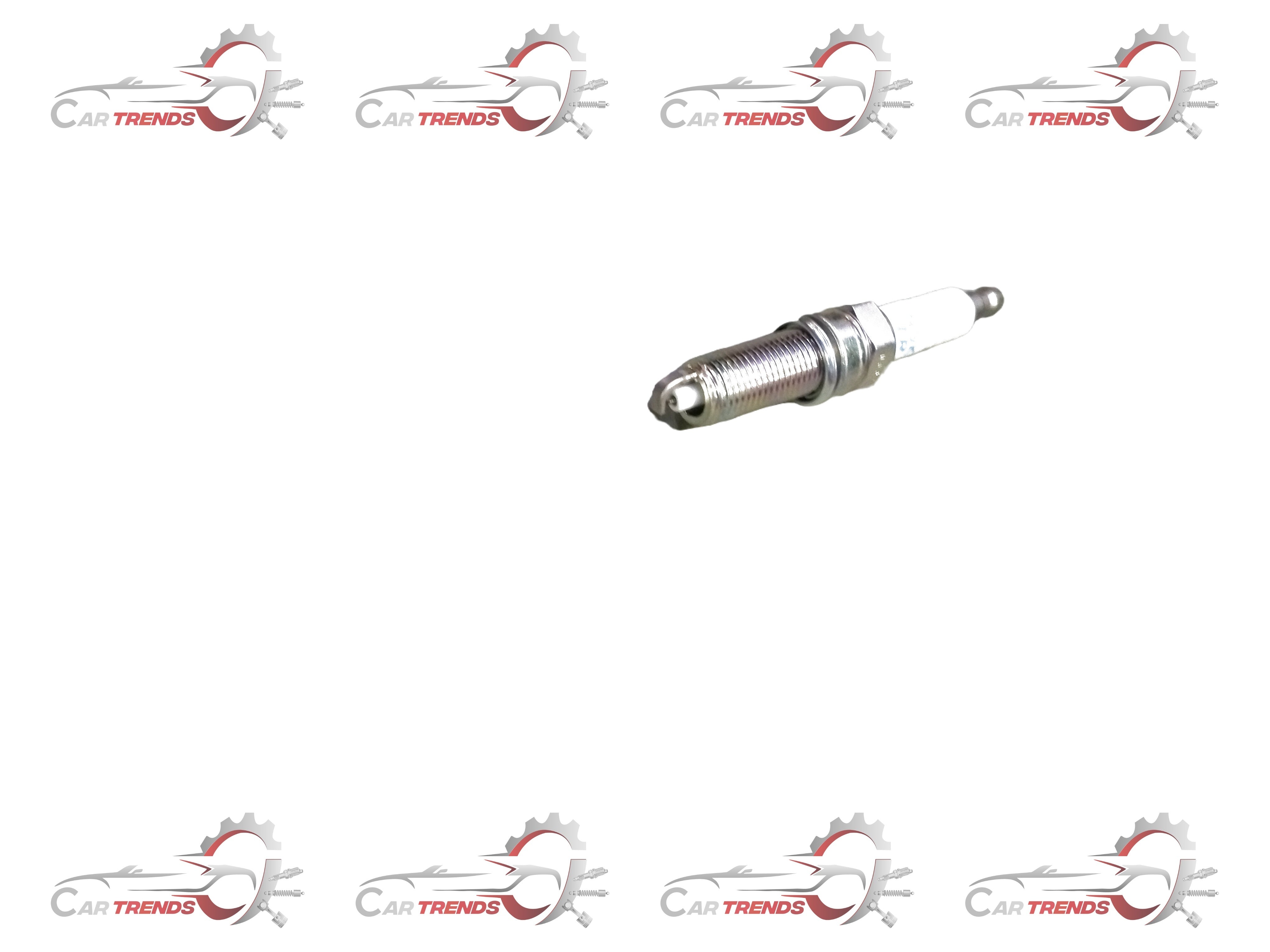 Maruti Suzuki spark plug for Celerio new model, showing a close-up of the ignition component with metal and ceramic parts.
