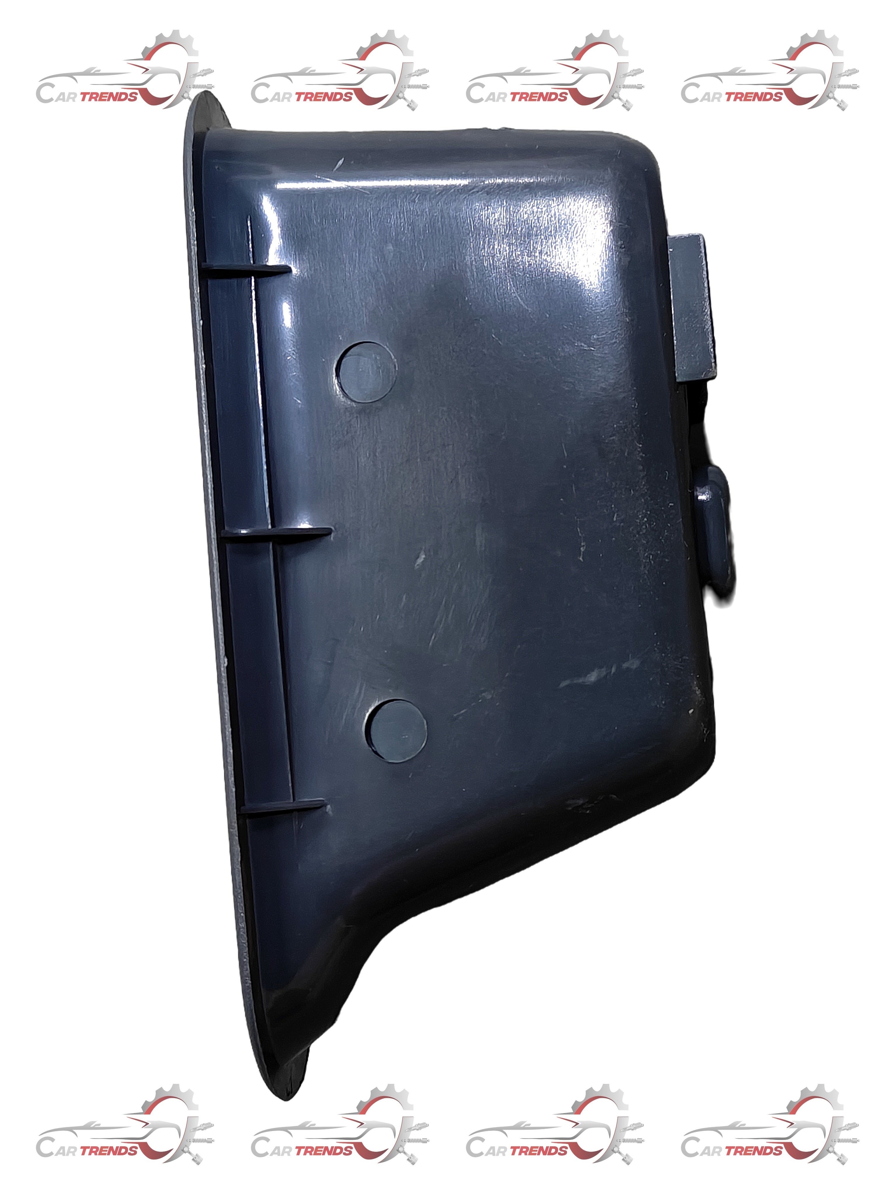 Hyundai Santro Xing left side door pull handle in black, close-up view showing grip and mounting points.