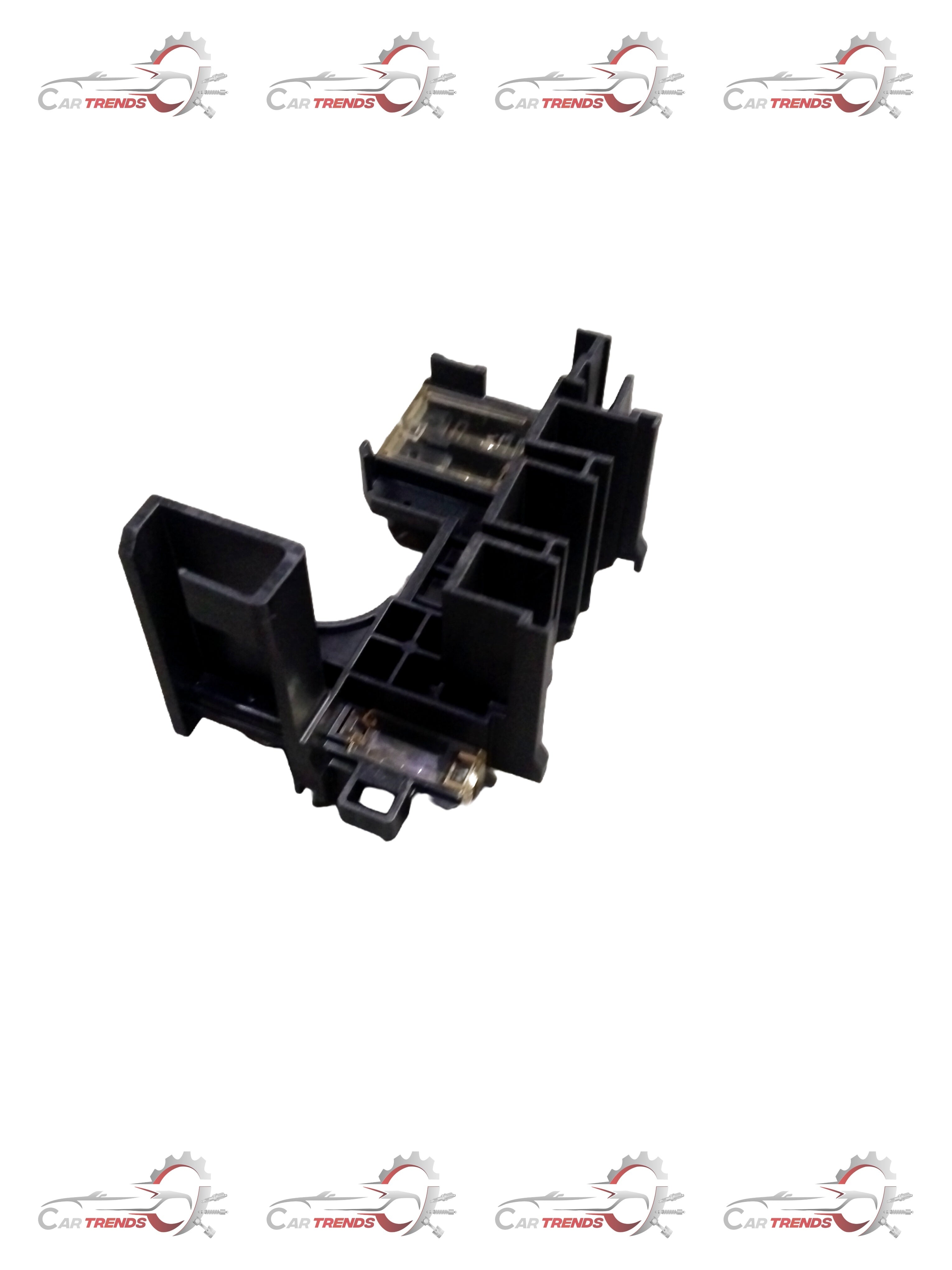 Honda Amaze battery fuse terminal, durable electrical connector part, shown in black with metal contact points.