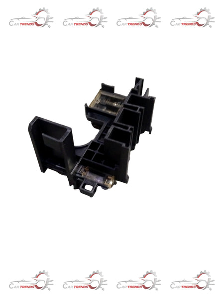 Honda Amaze battery fuse terminal, durable electrical connector part, shown in black with metal contact points.