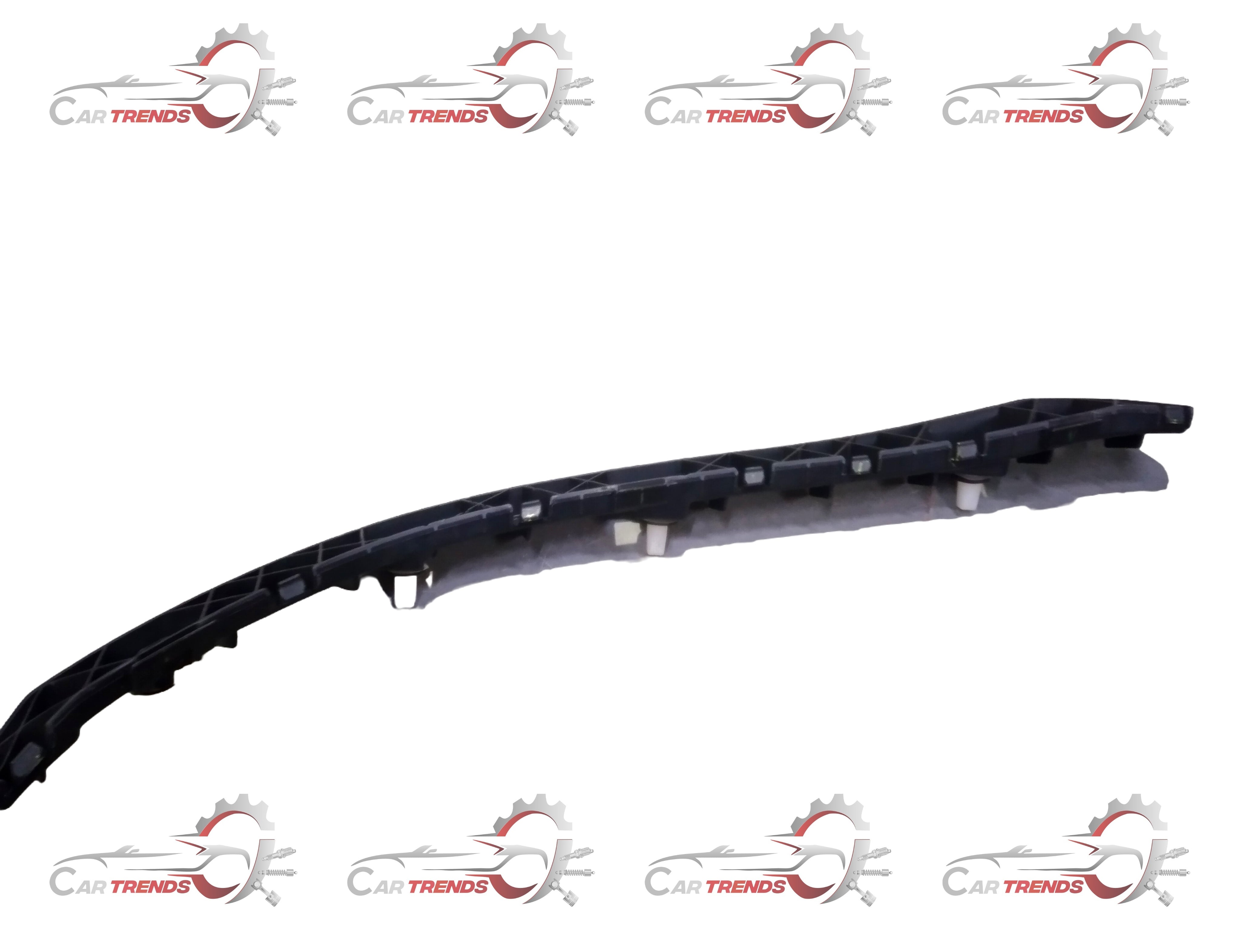 CarTrends Verna Fluidic rear bumper bracket, left side spare part, sturdy metal component for vehicle repair.