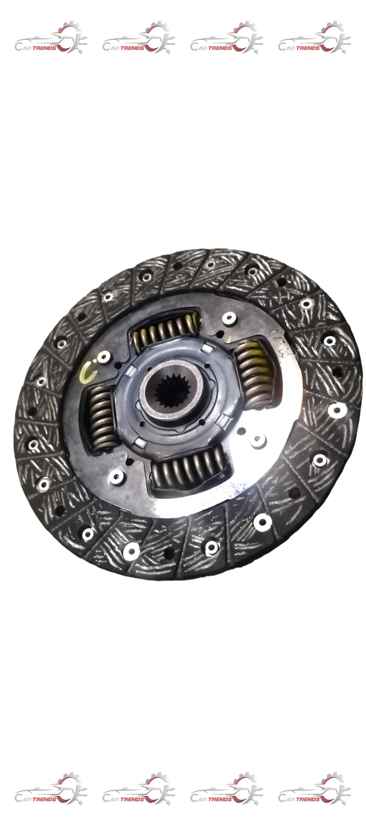 Maruti clutch plate by CarTrends, model Ritz 22400M83K02, showing the metal disc with friction lining for vehicle clutch system