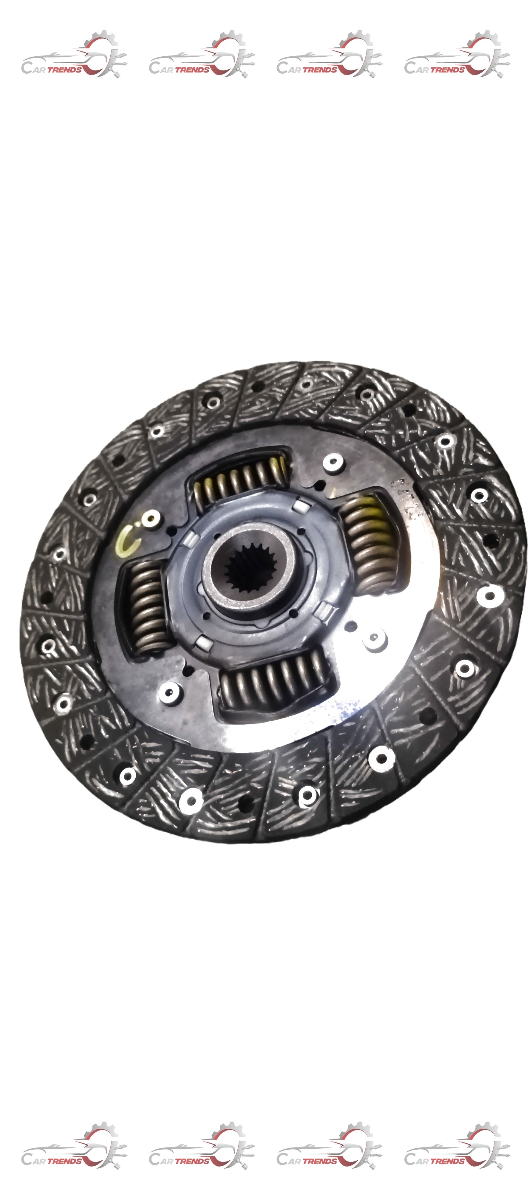Maruti clutch plate by CarTrends, model Ritz 22400M83K02, showing the metal disc with friction lining for vehicle clutch system