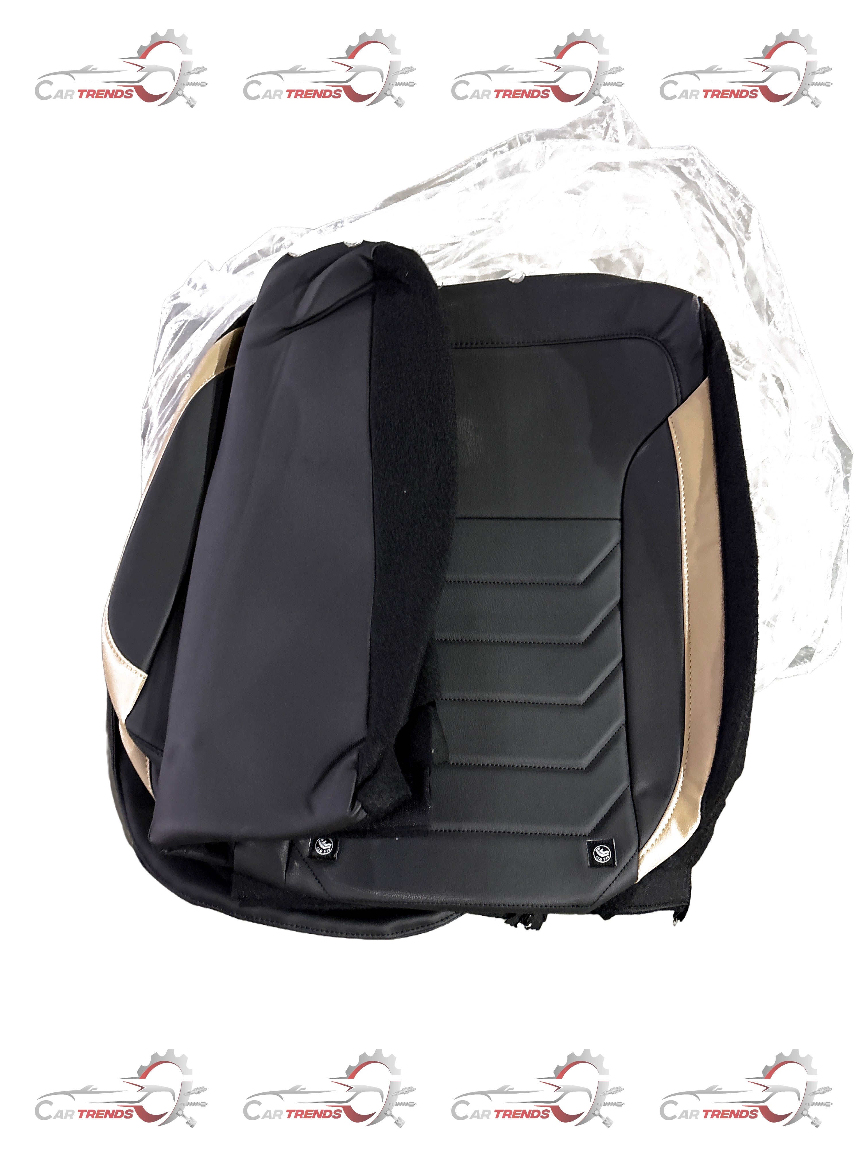 HONDA KITSEAT COVER BLACK & BEIGE 08P93PW5700B 08P93PW5700B - Left view