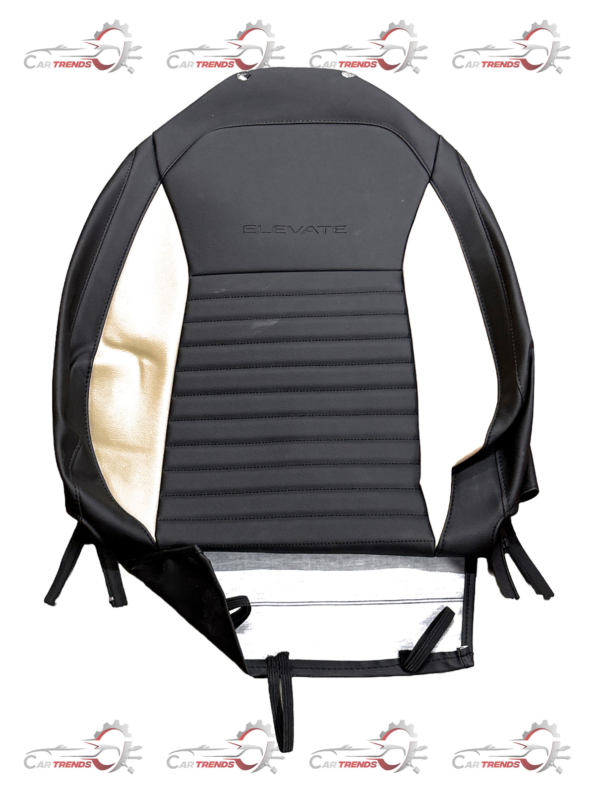 HONDA KIT SEAT COVER BLACK AND BEIGE 08P9331X700C 08P9331X700C - Left view