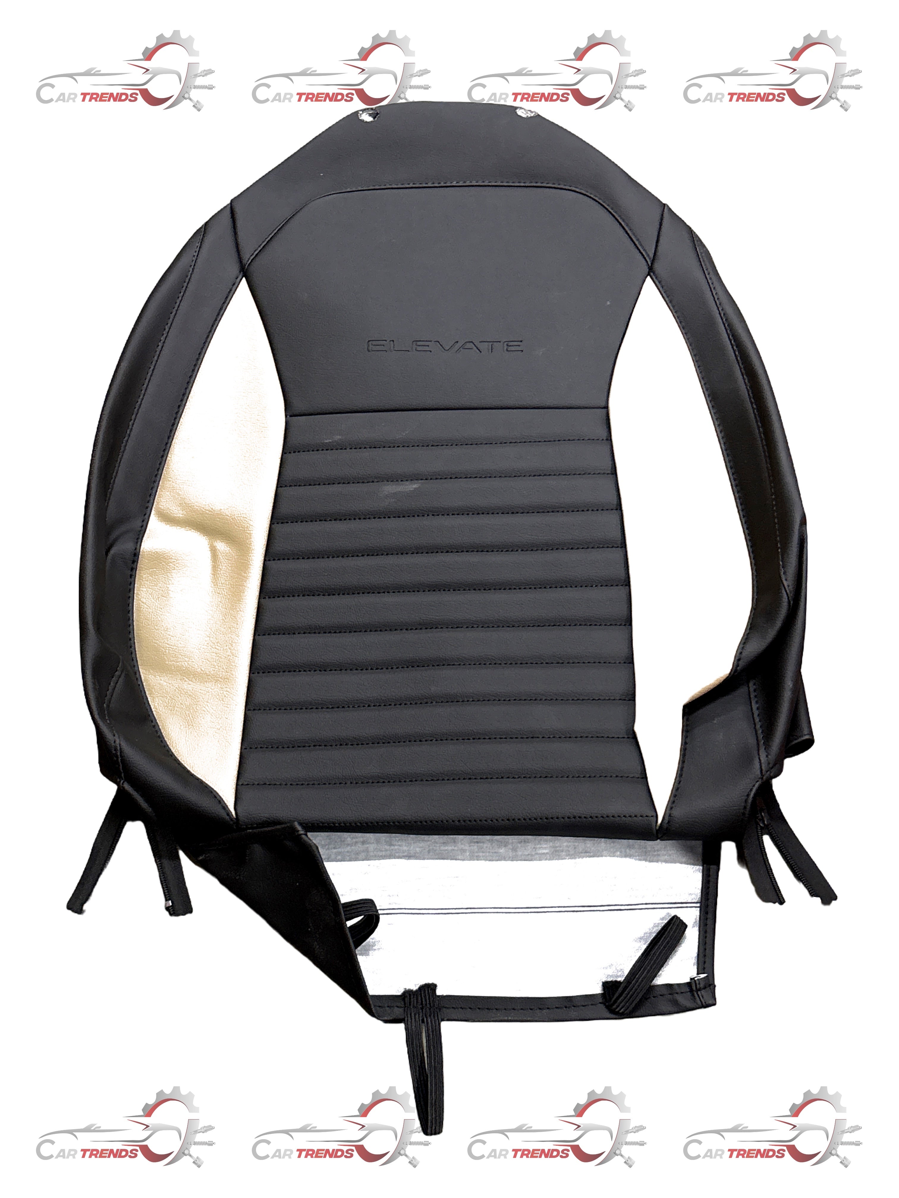 HONDA KIT SEAT COVER BLACK AND BEIGE 08P9331X700C 08P9331X700C - Left view