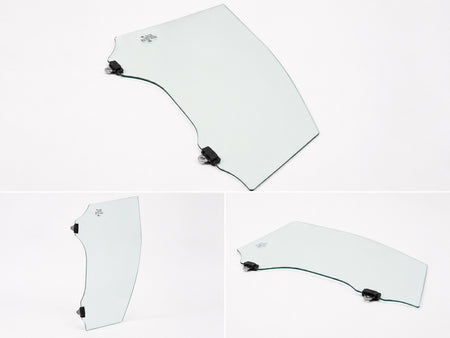 HONDA GLASS ASSY.L FR D 73350TG2K01 73350TG2K01 - Left view