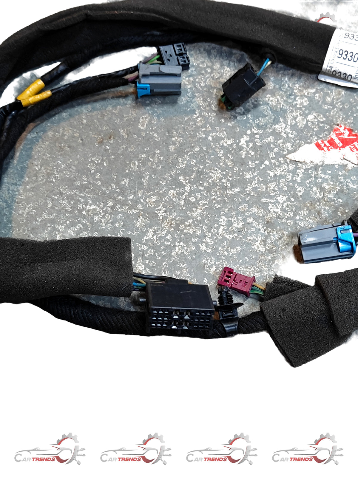 General Motors harness ASM F for Cruze, showing detailed wiring and connector components in a close-up view.