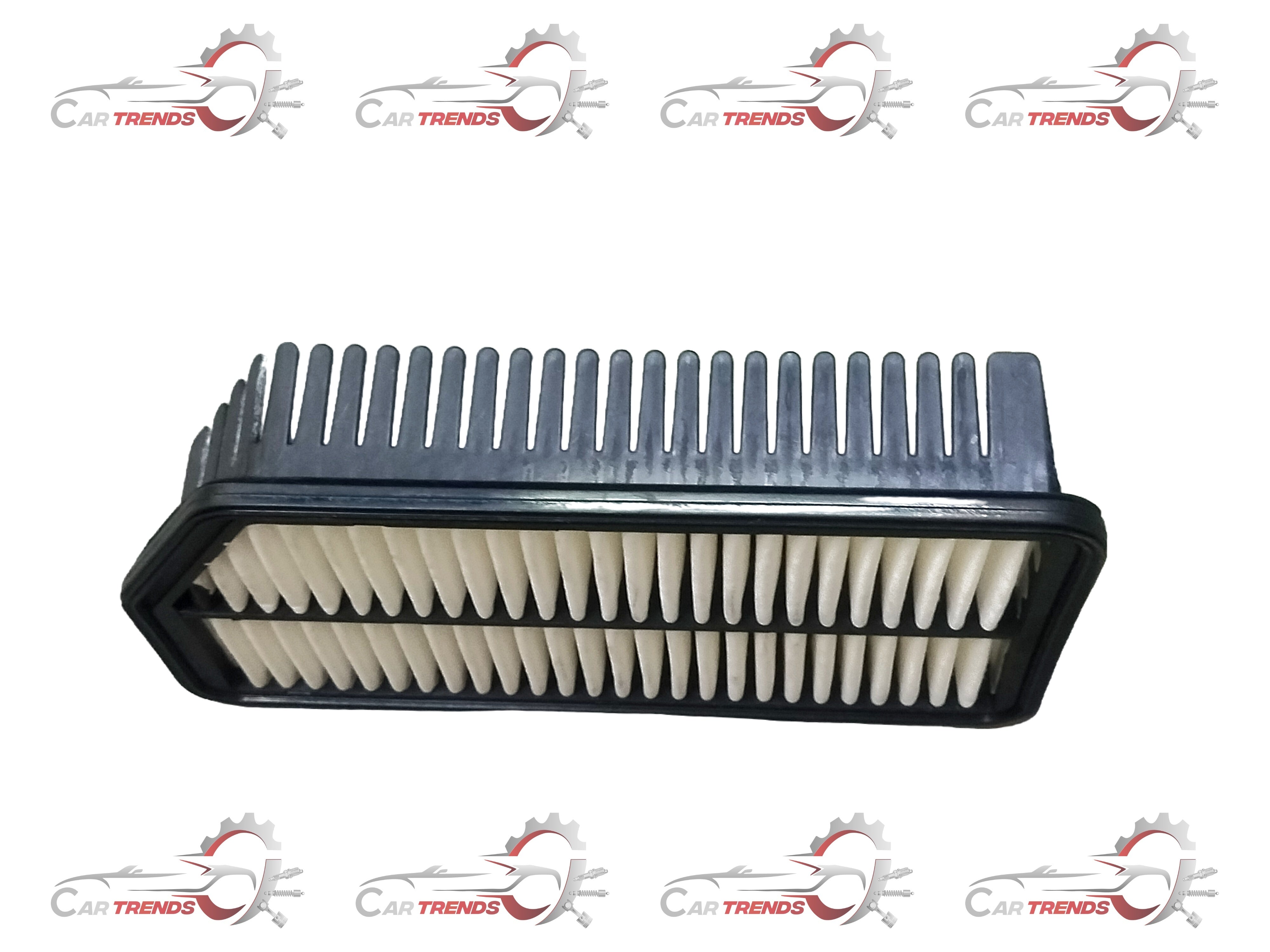 CarTrends diesel air filter for Creta, spare part image showing the rectangular filter element with plastic frame.