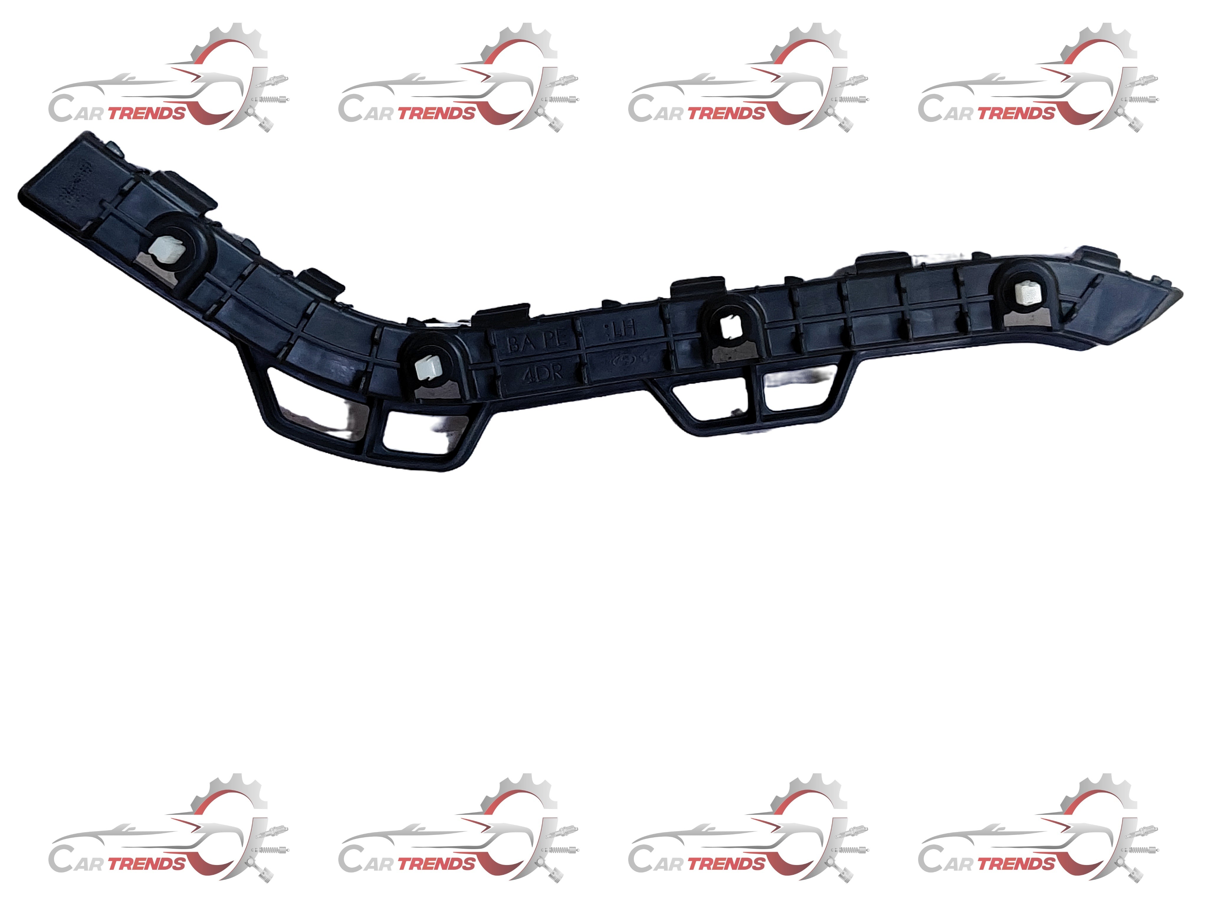 Hyundai BRACKET-RR Bumper Side Mount Left LH 86613B4700 for vehicle repair or replacement, showing the metal bumper bracket.